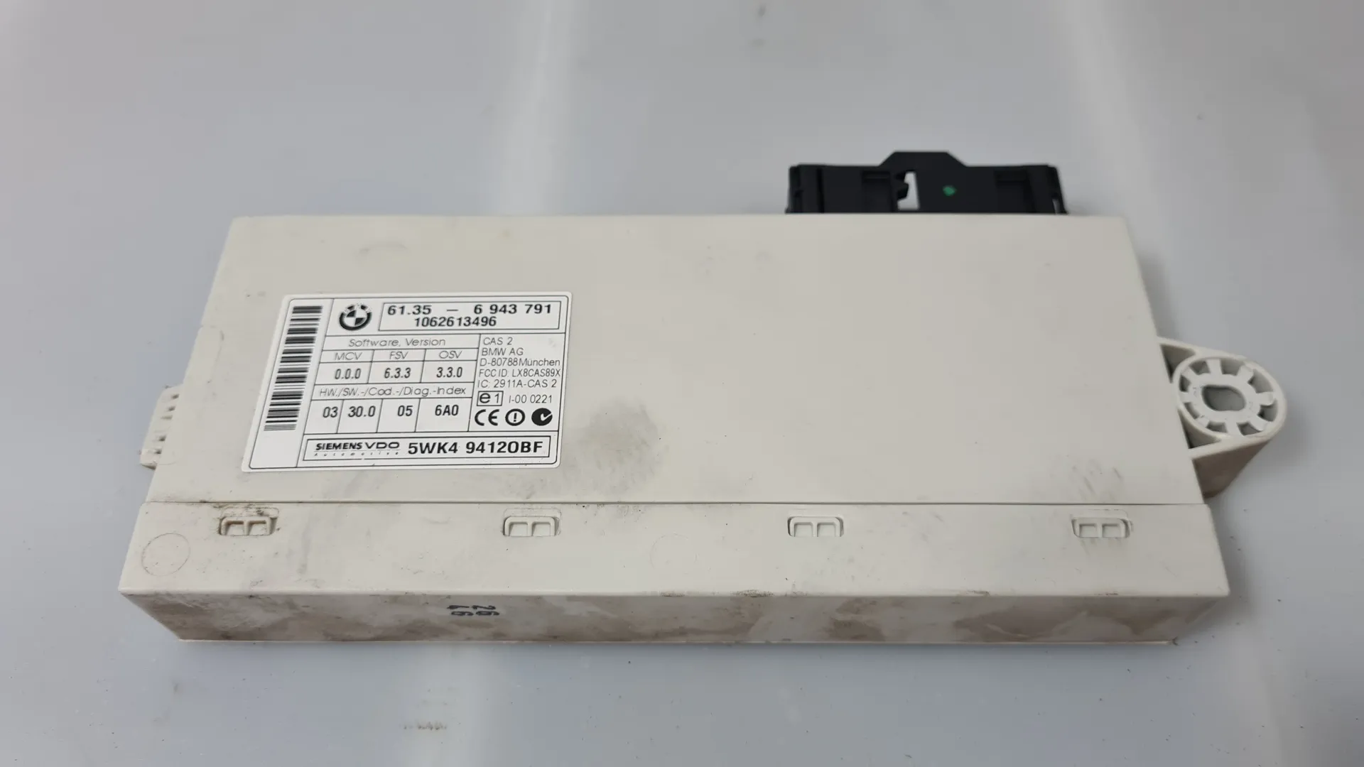 CENTRALINA COMFORT con codice 6943791 da BMW Serie 3 E91 Touring con codice motore 204D4 (05>08)