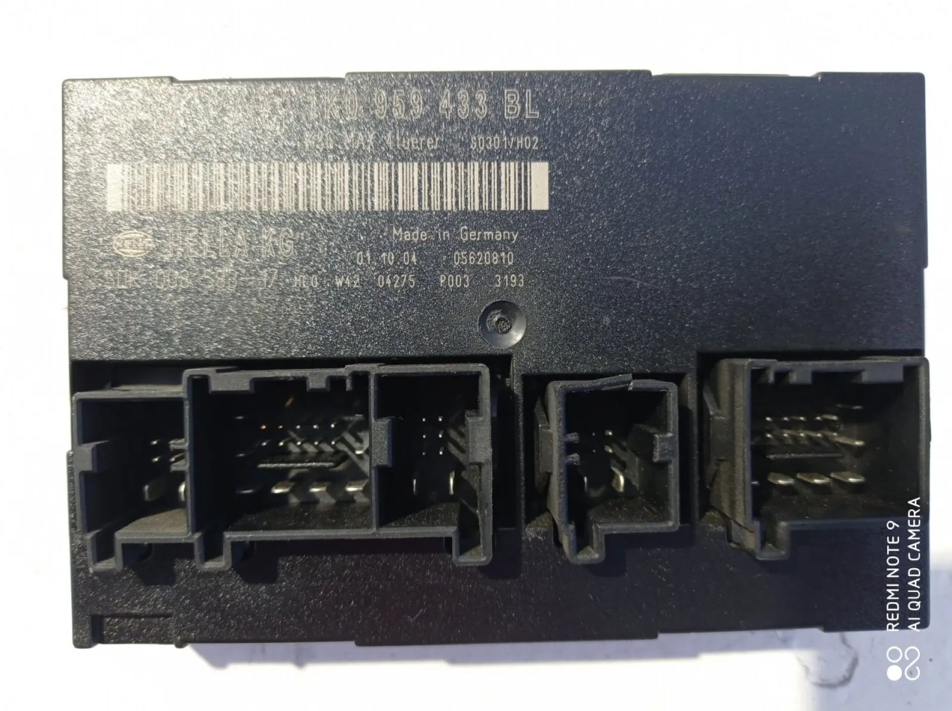 CENTRALINA COMFORT con codice 1K0959433BL da SEAT Altea Berlina 2000 Diesel (2006)