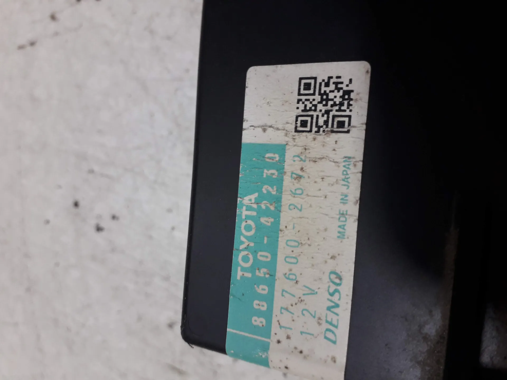 CENTRALINA COMFORT con codice 1776002672 da TOYOTA Rav4 4Â° Serie 2000 Diesel (2008)