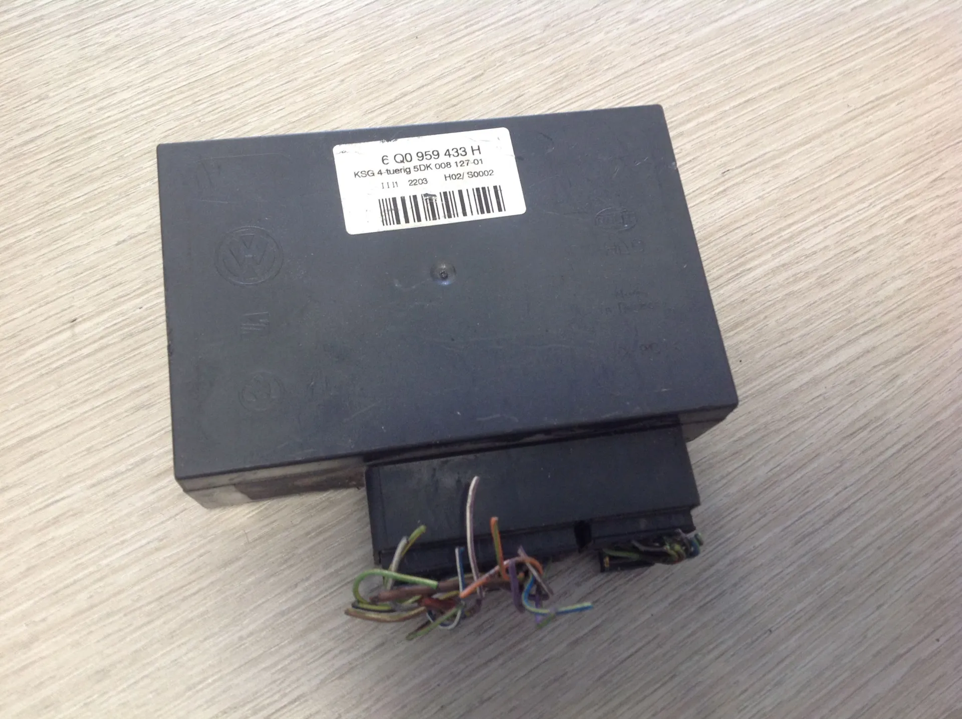 CENTRALINA COMFORT con codice 6Q0959433H da VOLKSWAGEN Polo 4Â° Serie Benzina (2005)
