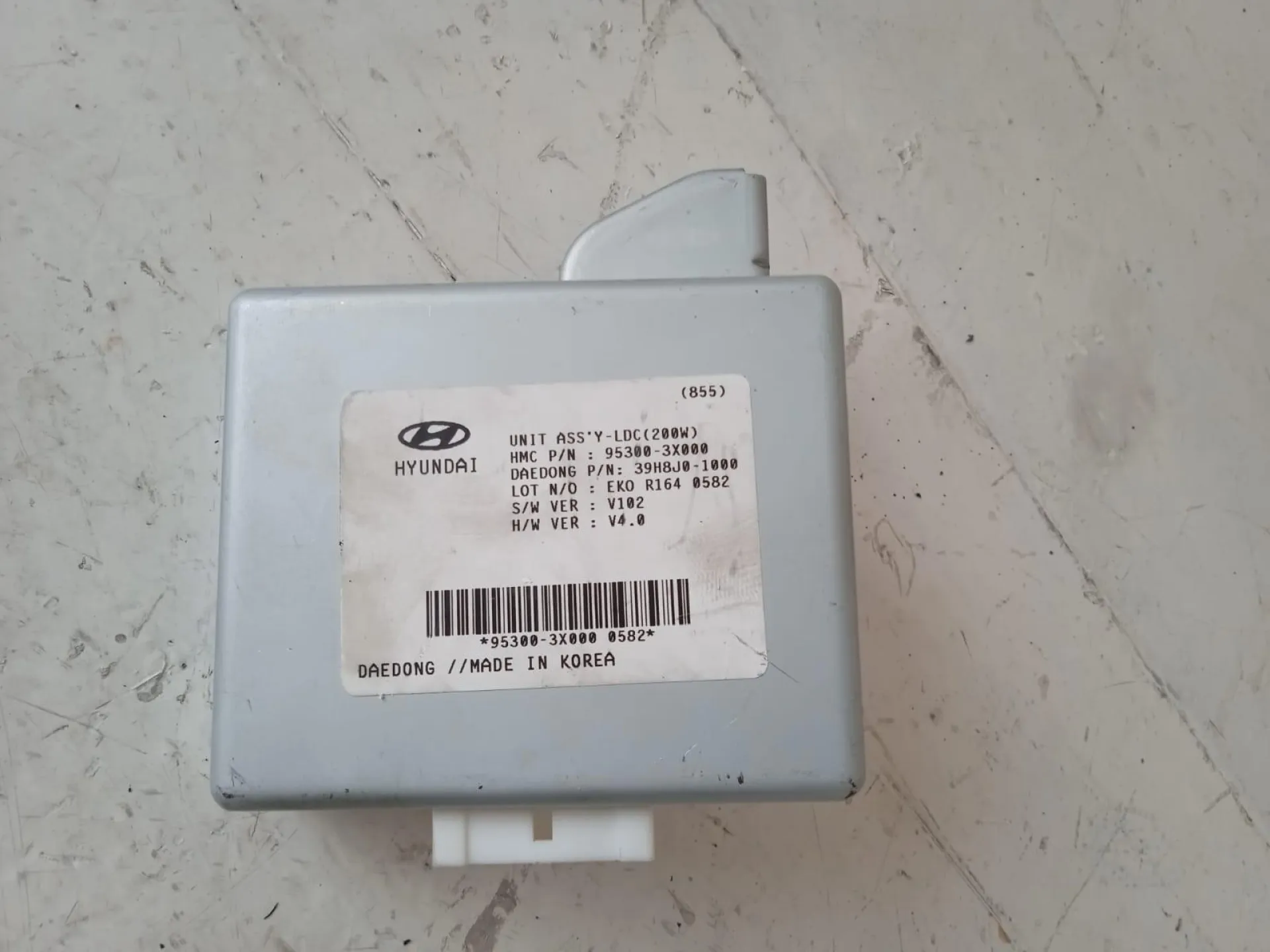 CENTRALINA ECU con codice 953003X000 da HYUNDAI i30 Serie (12>18) 1600 Diesel con codice motore D4FB/D4FB (2012)