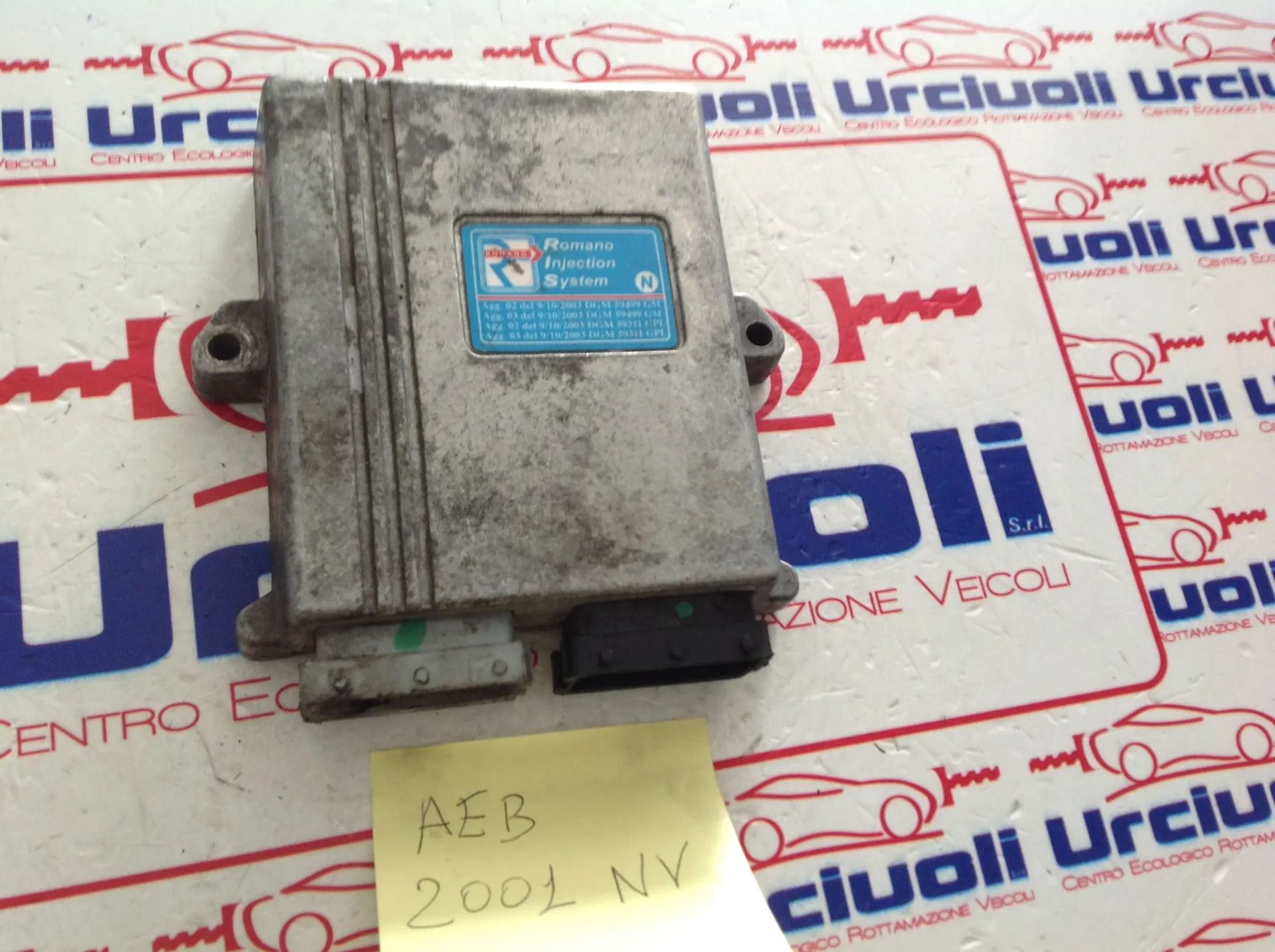 CENTRALINA GPL con codice AEB2001NV ROMANO da FIAT Punto Berlina 5P 2Â° Serie Benzina