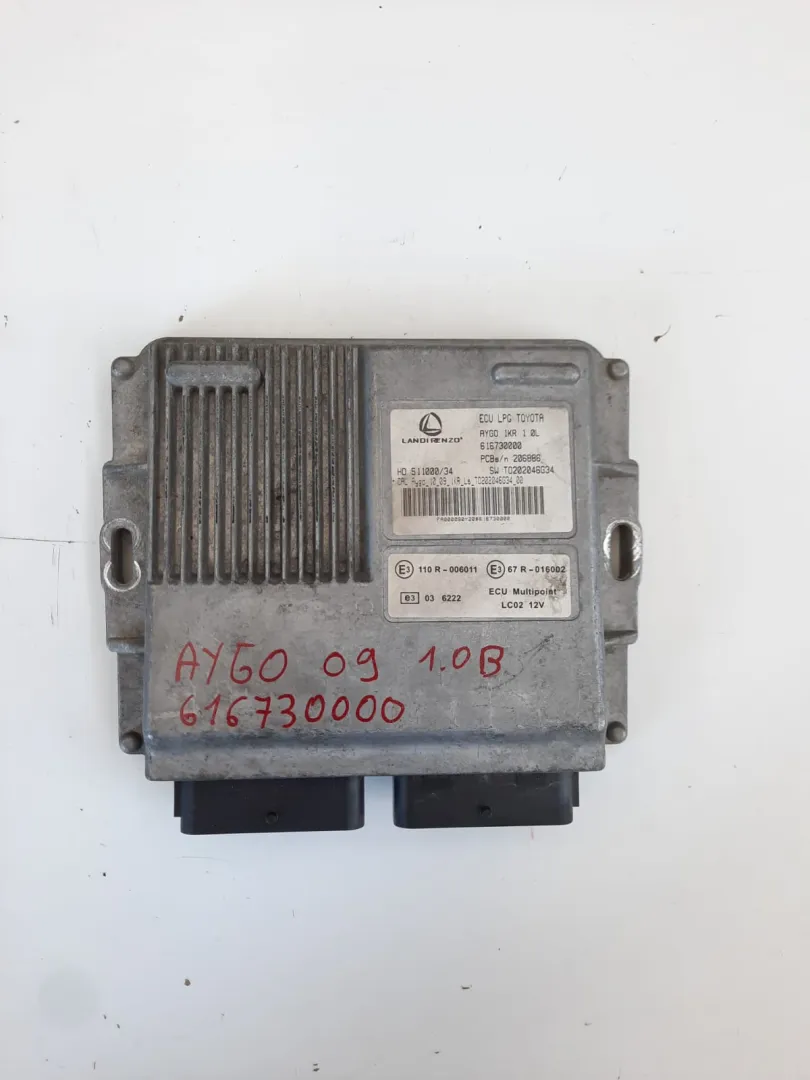 Centralina GPL Toyota Aygo 1.0 B del 2009 CODICE RICAMBIO : 616730000
