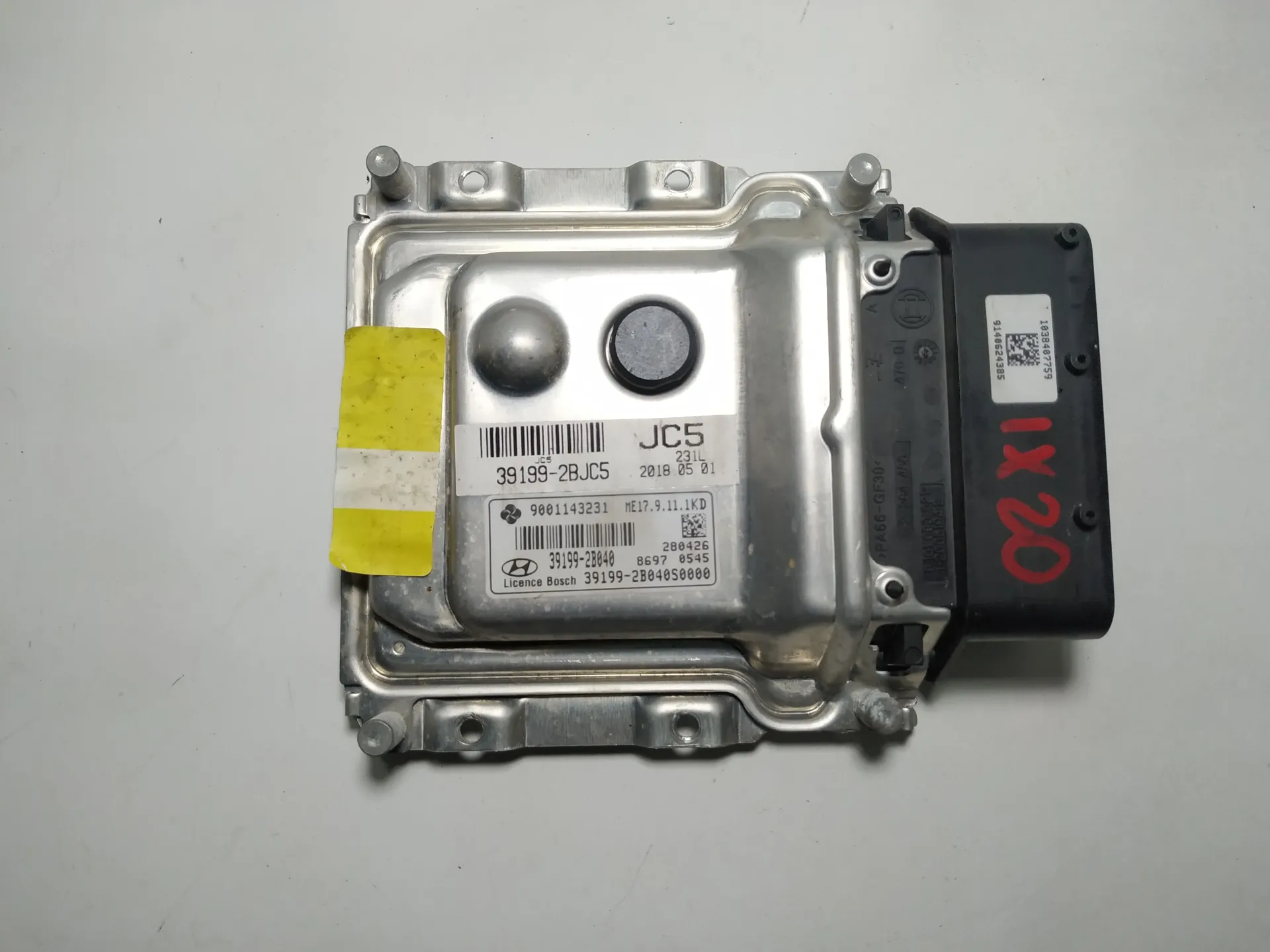 CENTRALINA INIEZIONE con codice 9001143231 da HYUNDAI iX20 Serie con codice motore G4FA Benzina 1400 (10>19)