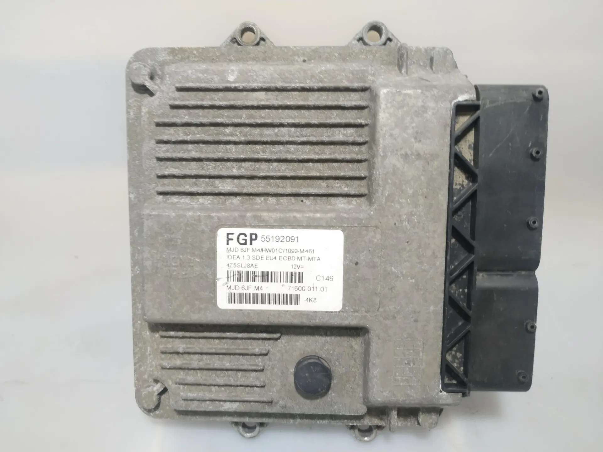 CENTRALINA INIEZIONE con codice 55192091 da LANCIA Musa 1° Serie diesel