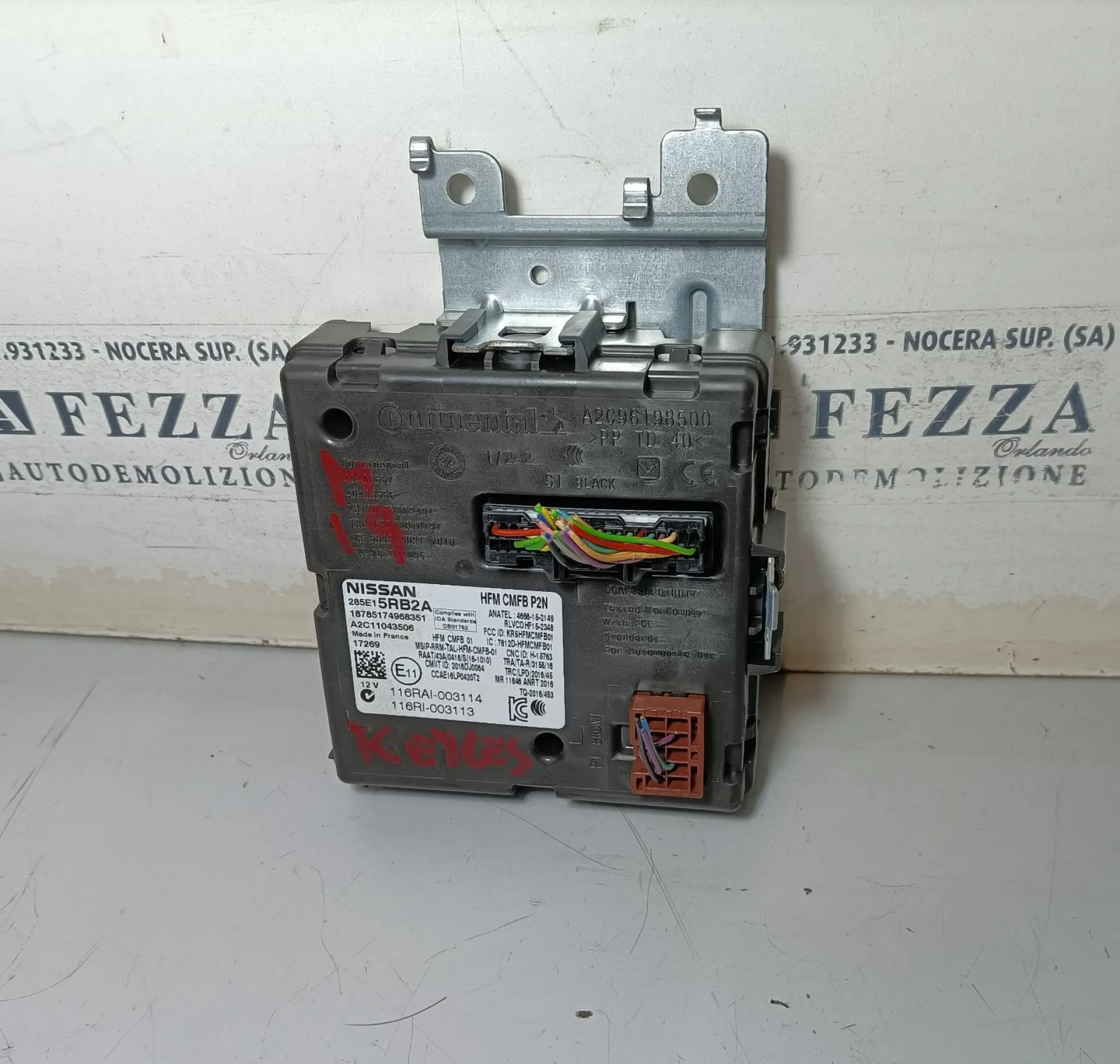 CENTRALINA KEYLESS NISSAN Micra Serie 1500 Diesel (2019)