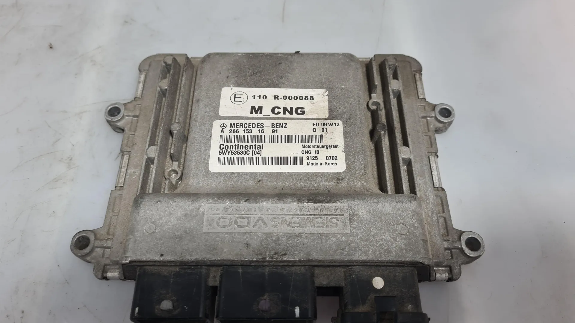CENTRALINA METANO con codice A2661531691 da MERCEDES Classe B W245 1° Serie con codice motore 266960/266960 Bipower (05>11)