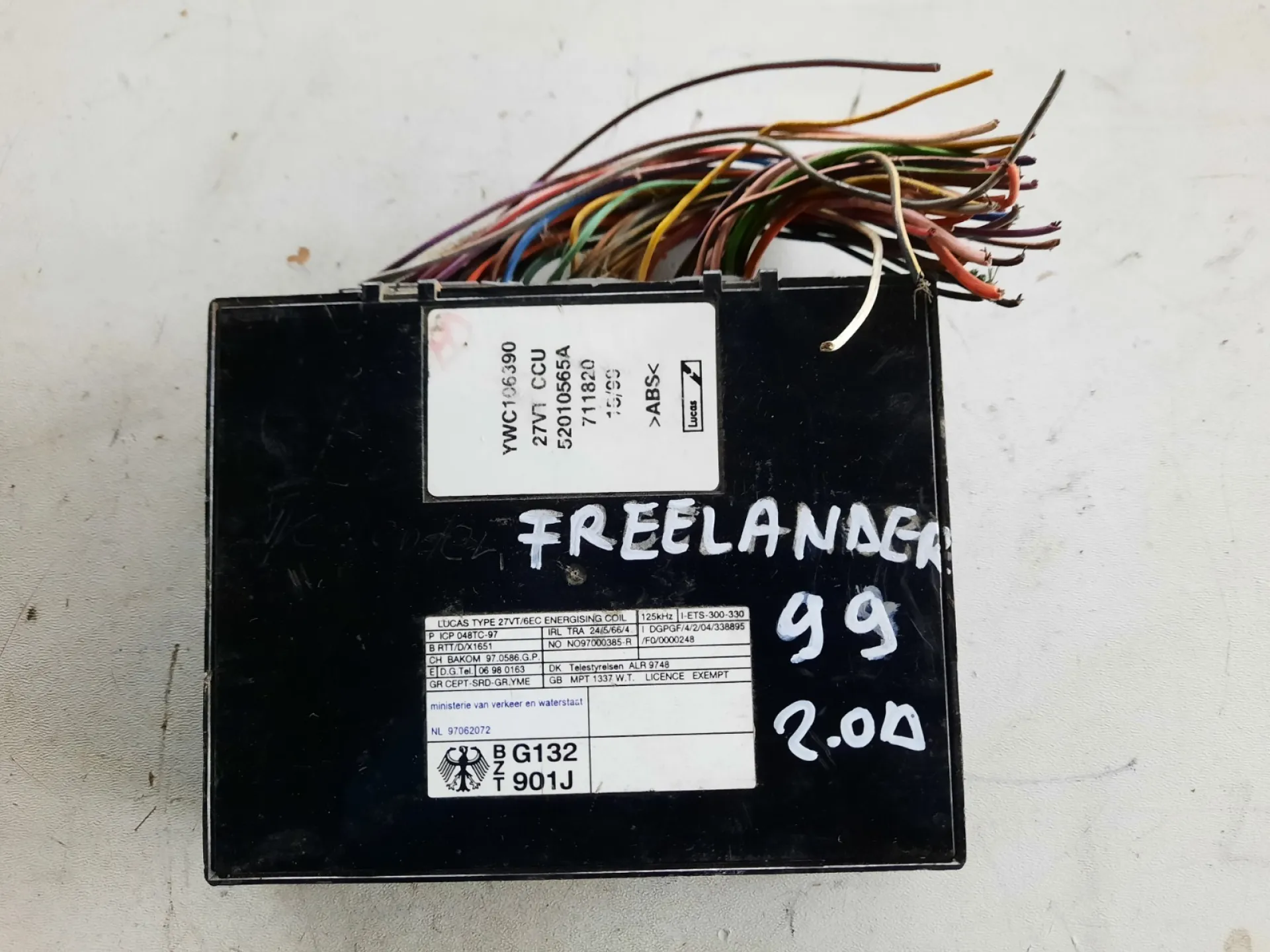Centralina modulo comfort Land Rover Freelander del 1999 CODICE RICAMBIO : 52010565A