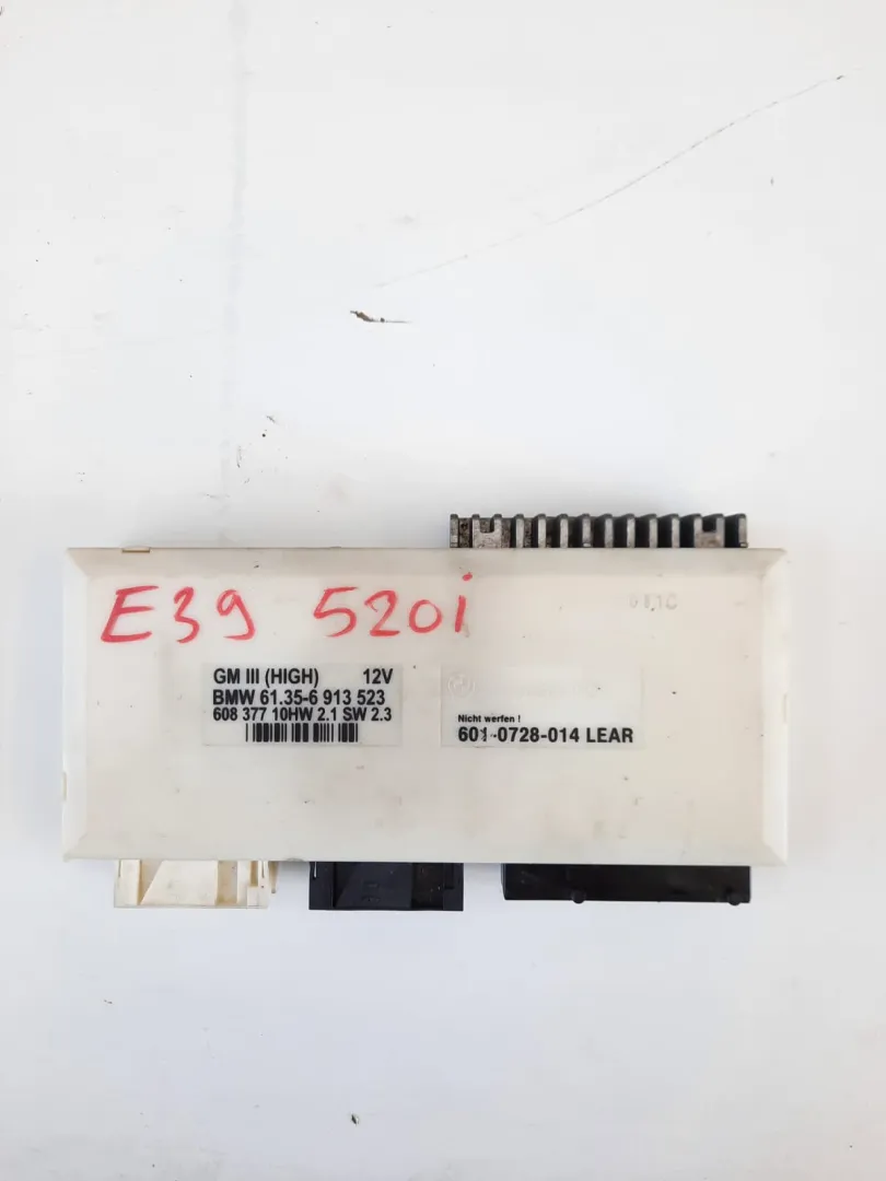 Centralina modulo controlllo BMW E39 2.0 B del 2001 CODICE RICAMBIO : 61356913523