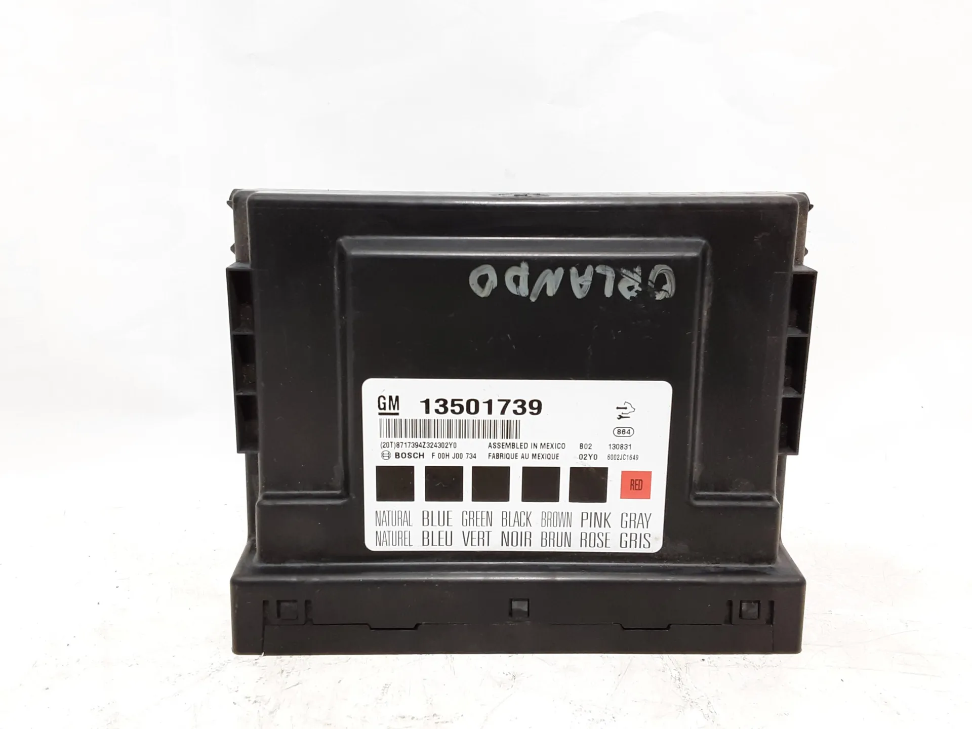 CENTRALINA MODULO DI CONTROLLO con codice 13501739 da CHEVROLET Orlando 1° Serie Benzina con codice motore Z20D1