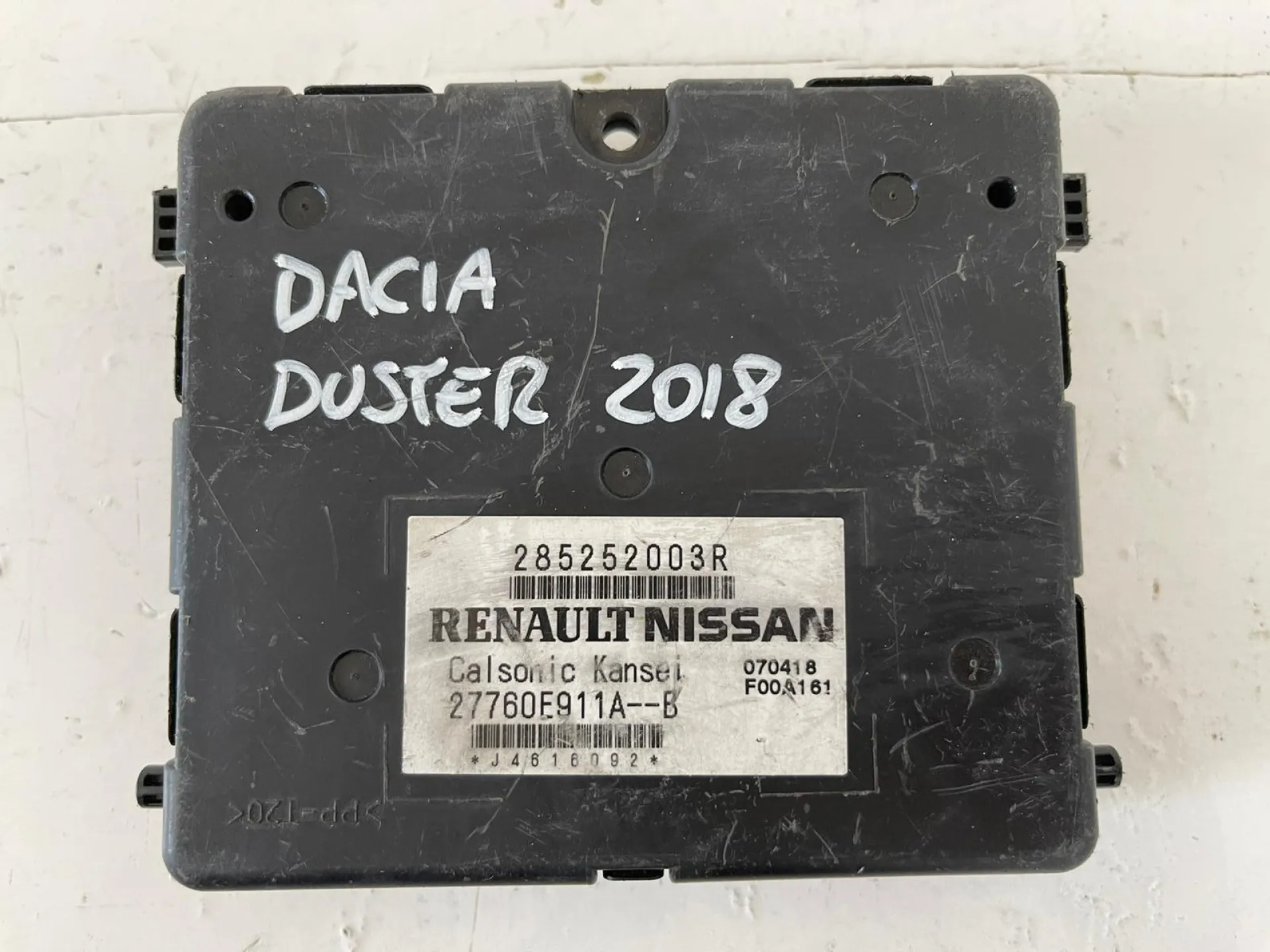 CENTRALINA MODULO DI CONTROLLO con codice 285252003R da DACIA Duster Serie 1500 Diesel (2018)