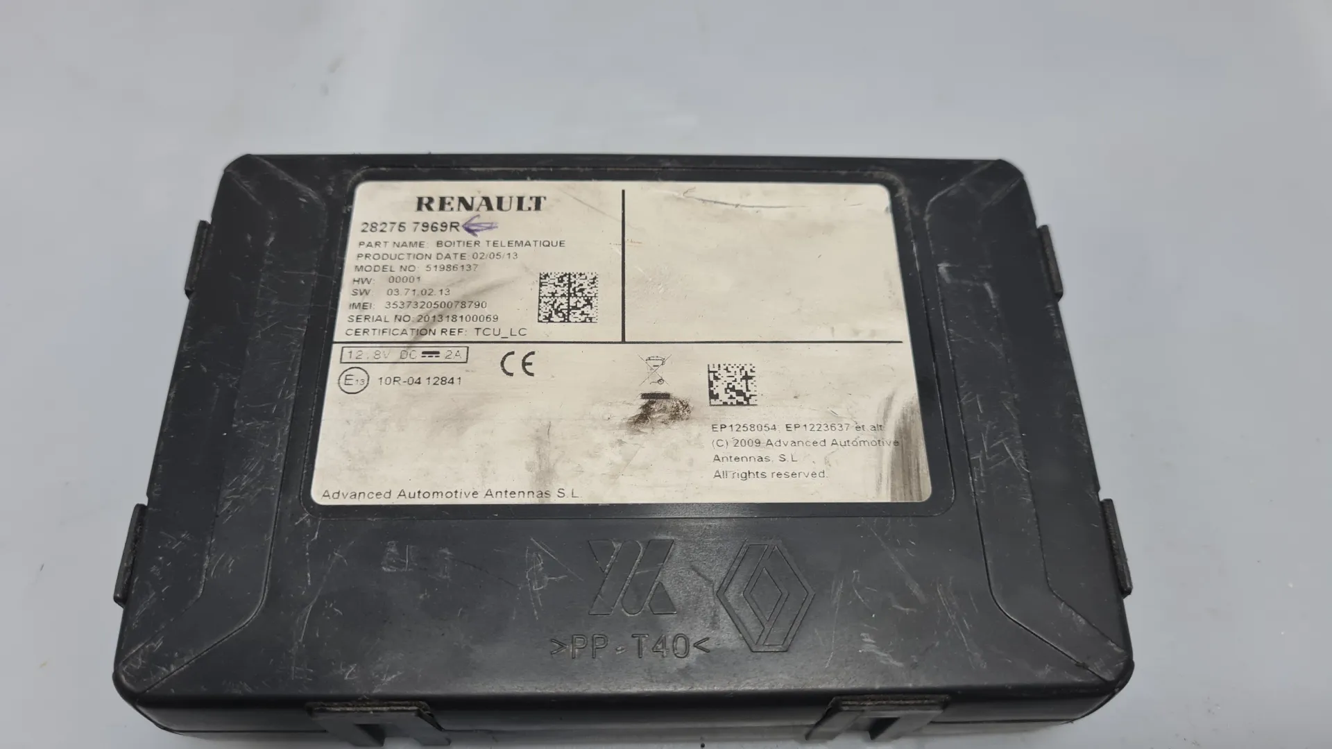 CENTRALINA MODULO DI CONTROLLO con codice 282767969R da RENAULT Laguna Grand Tour 4° Serie (05>07)