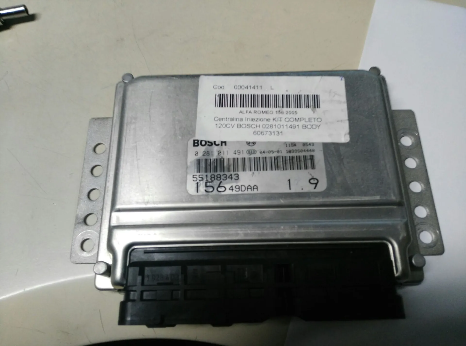 CENTRALINA MOTORE ALFA ROMEO 156 Berlina Serie (932_) (03>05) 1900 Diesel (2004)