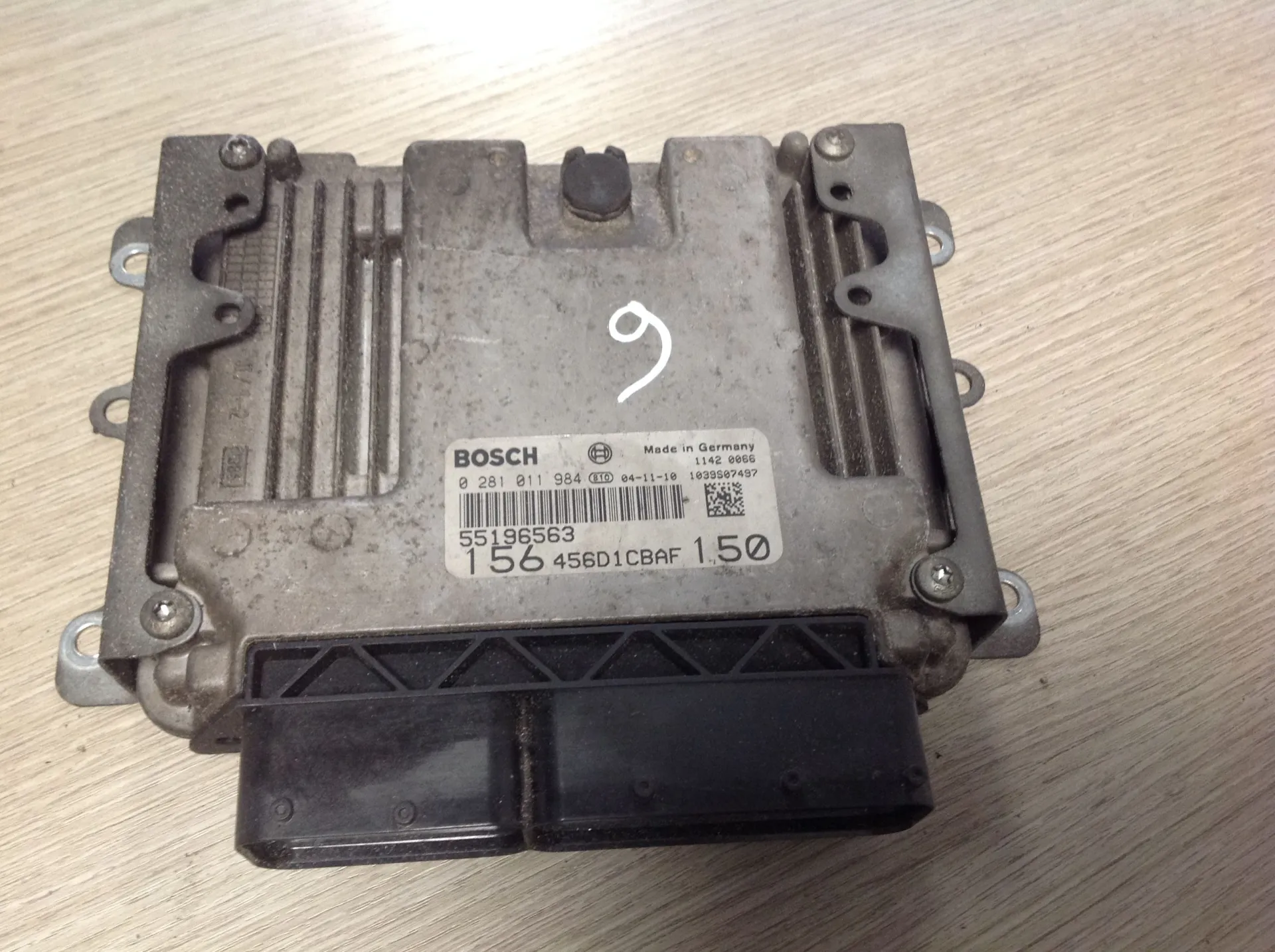 0281011984 55196563 CENTRALINA MOTORE ALFA ROMEO 156 Berlina Serie (932_) (03>05) Diesel (2005)