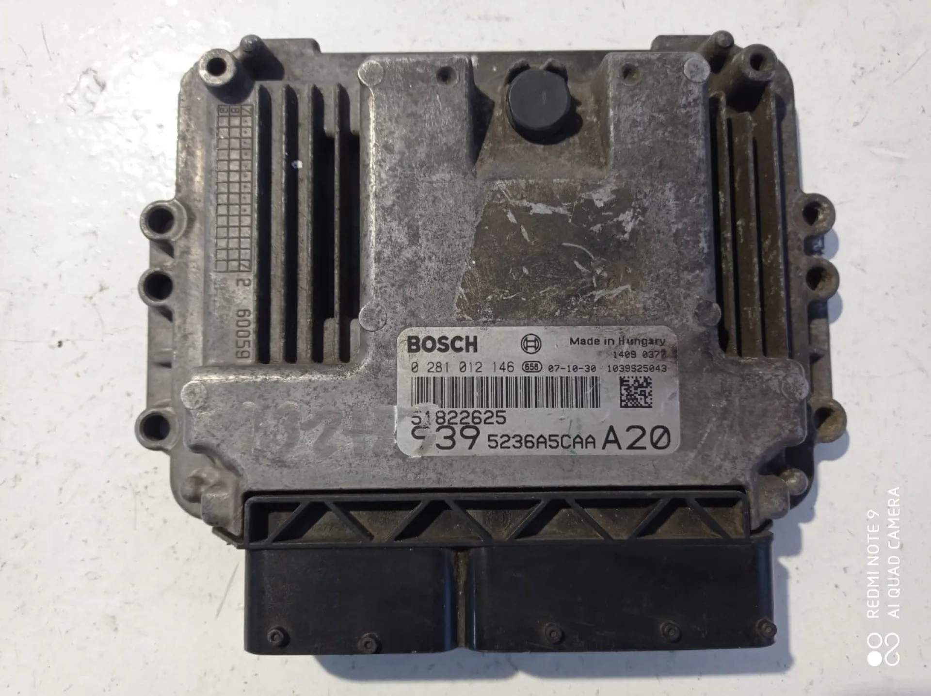 CENTRALINA MOTORE con codice 0281012146 da ALFA ROMEO 159 Berlina Serie (939_) (05>11) 2400 Diesel (2006)