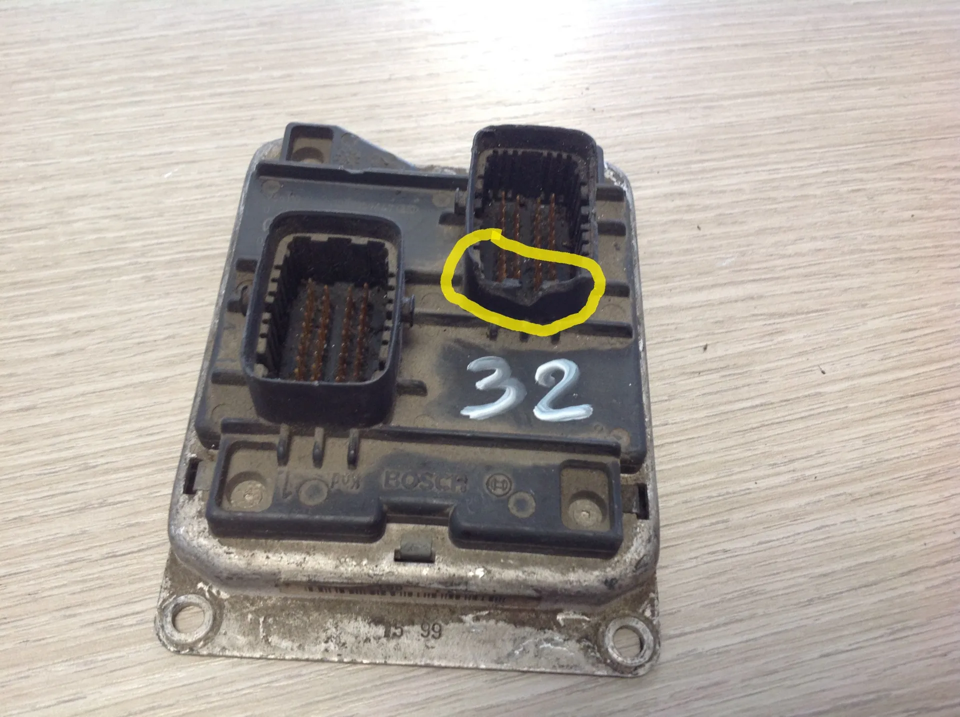CENTRALINA MOTORE con codice 0261206061 da ALFA ROMEO Spider 1Â° Serie Benzina (1996)