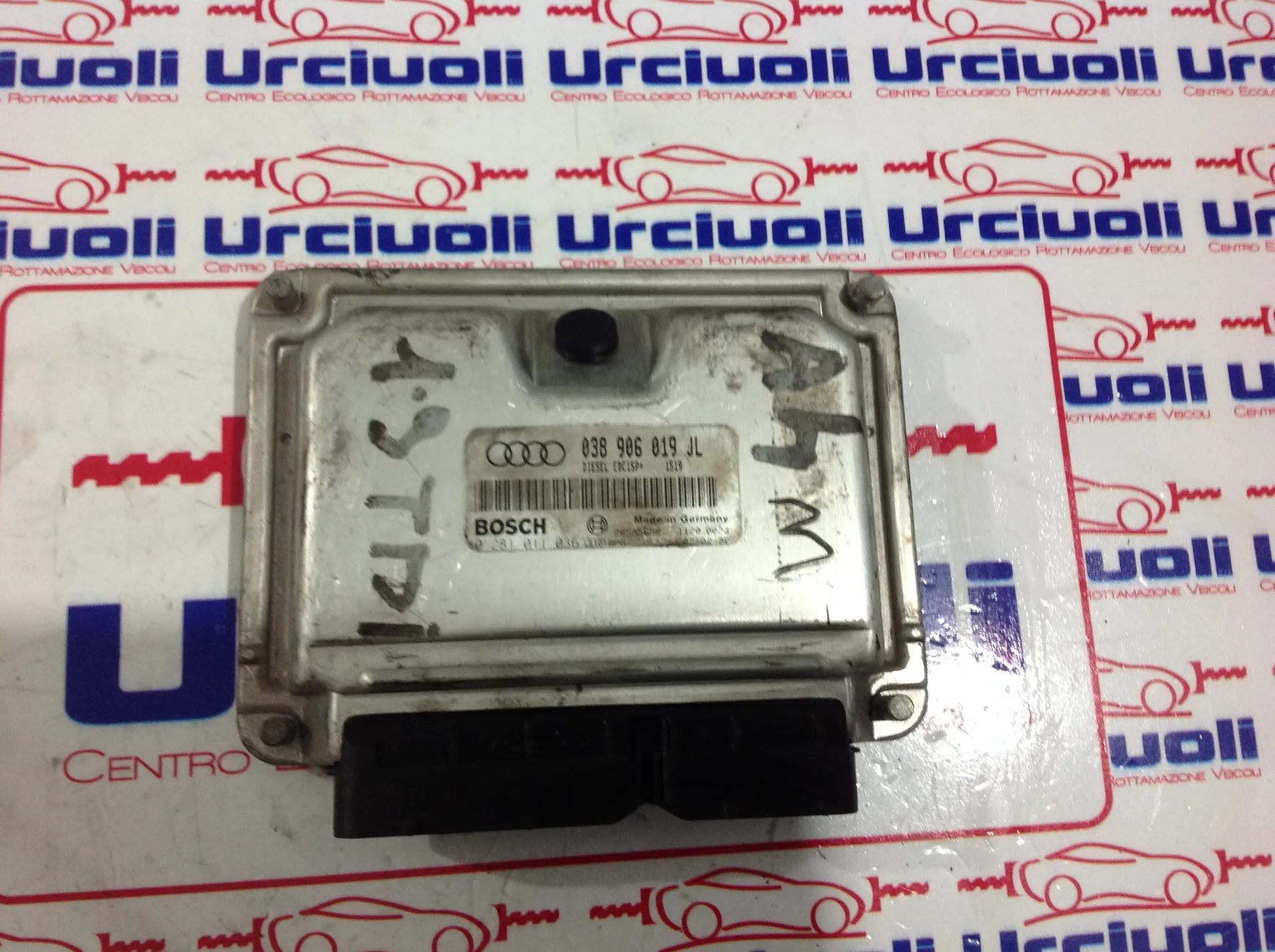 038906019JL 0281011036 CENTRALINA MOTORE AUDI A4 Avant (8E) (00>04) Diesel (2002)