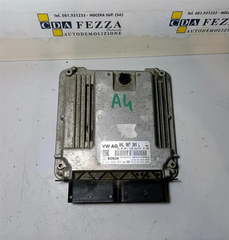 CENTRALINA MOTORE con codice 04L907309L da AUDI A4 Avant (8W5) (15>) 1968 diesel (2016)
