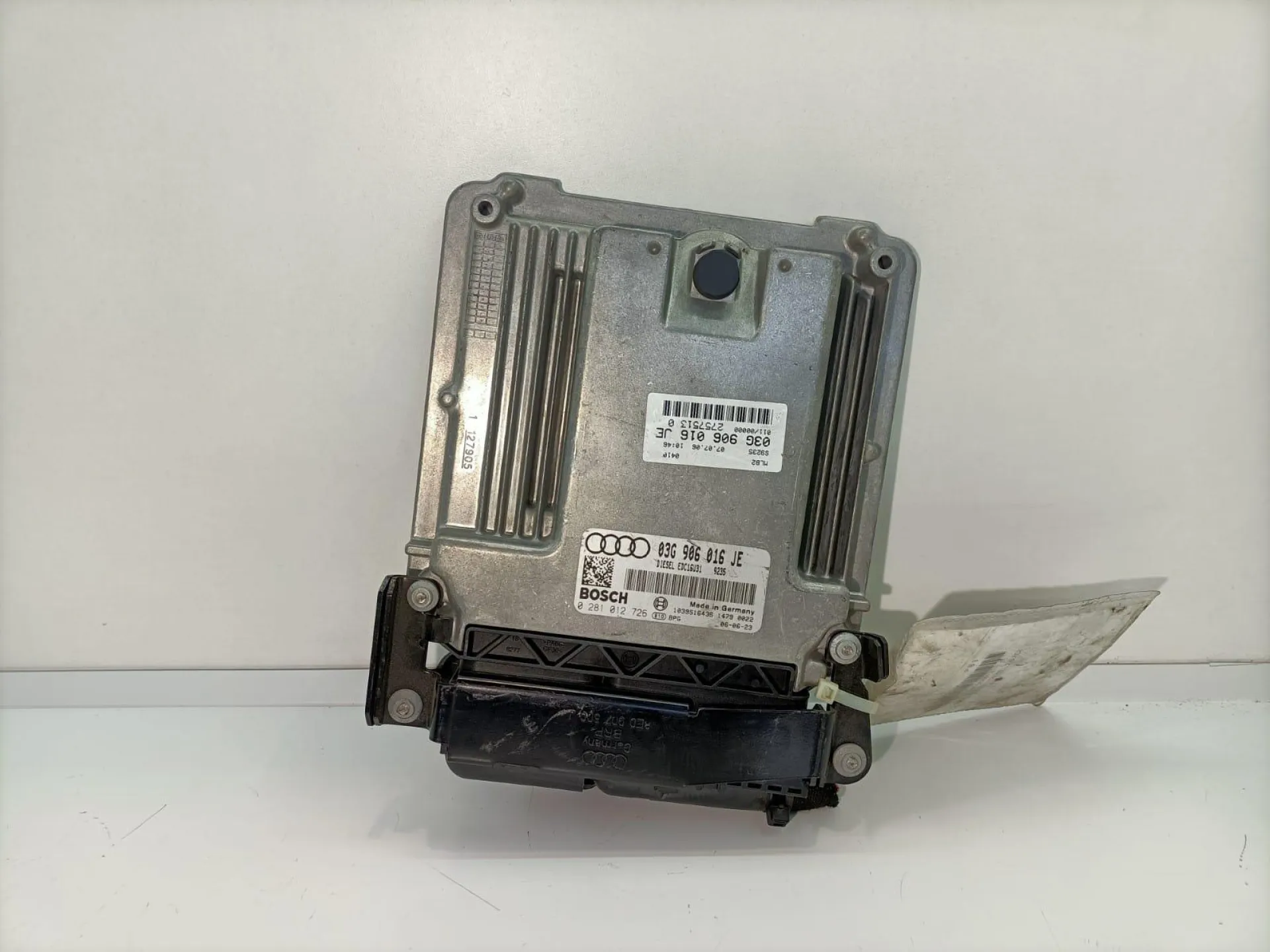 0281012726 CENTRALINA MOTORE AUDI A4 Berlina (07>10) 2000 Diesel (2007)