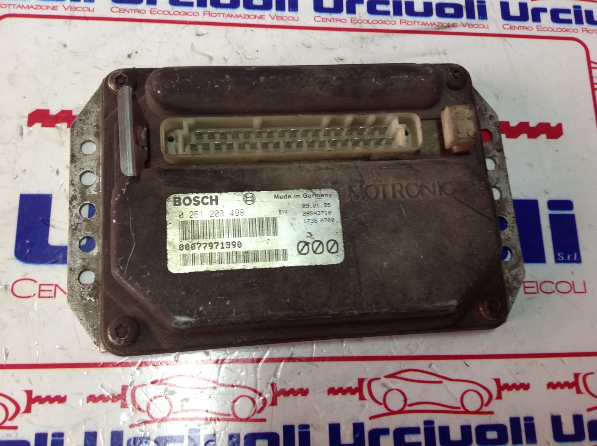CENTRALINA MOTORE con codice 0261203498 da AUTOBIANCHI Y10 2Â° Serie Benzina (1995)
