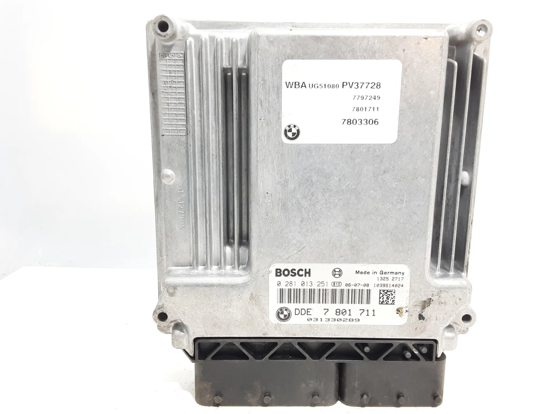 CENTRALINA MOTORE con codice DDE7801711 da BMW Serie 3 E46 Cabrio 2° Serie Diesel (03>06)