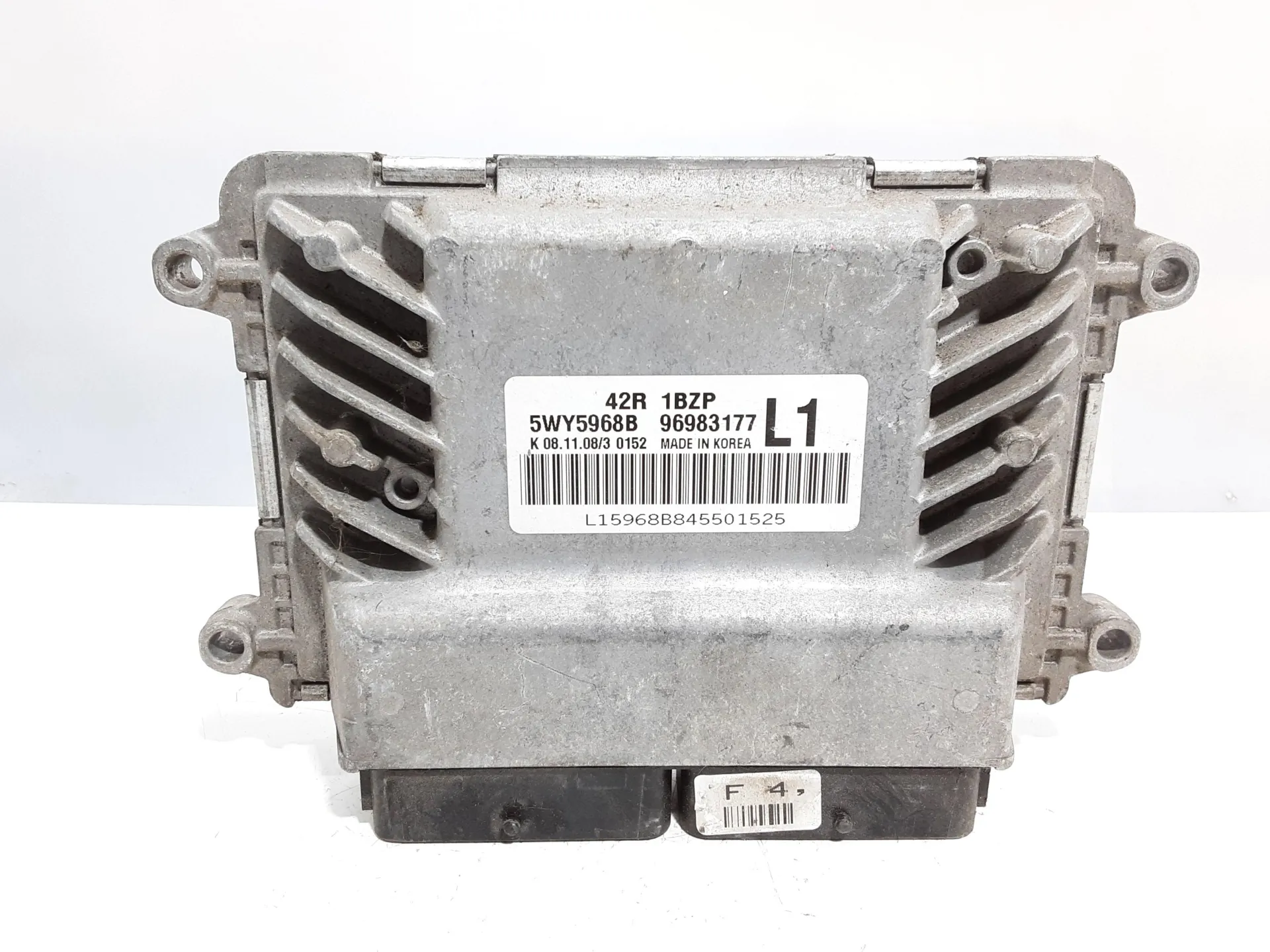 CENTRALINA MOTORE con codice 5WY5968B da CHEVROLET Aveo 1° Serie Benzina (06>11)