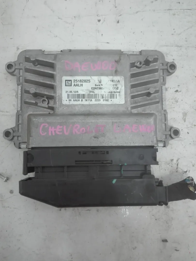 25182025 CENTRALINA MOTORE CHEVROLET Spark 1° Serie 1000 Benzina (2010)