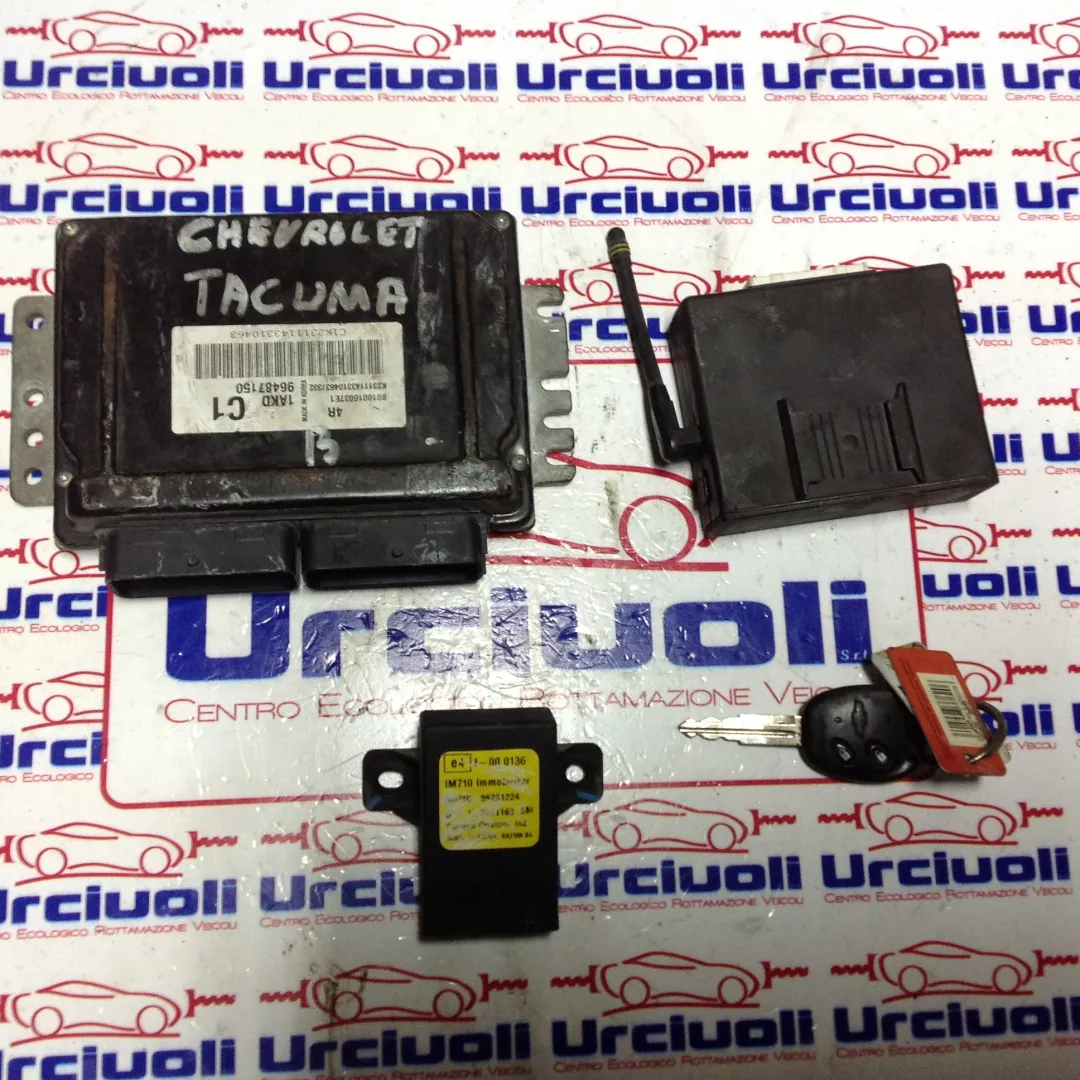 CENTRALINA MOTORE con codice 96487150 da CHEVROLET Tacuma 1Â° Serie Benzina