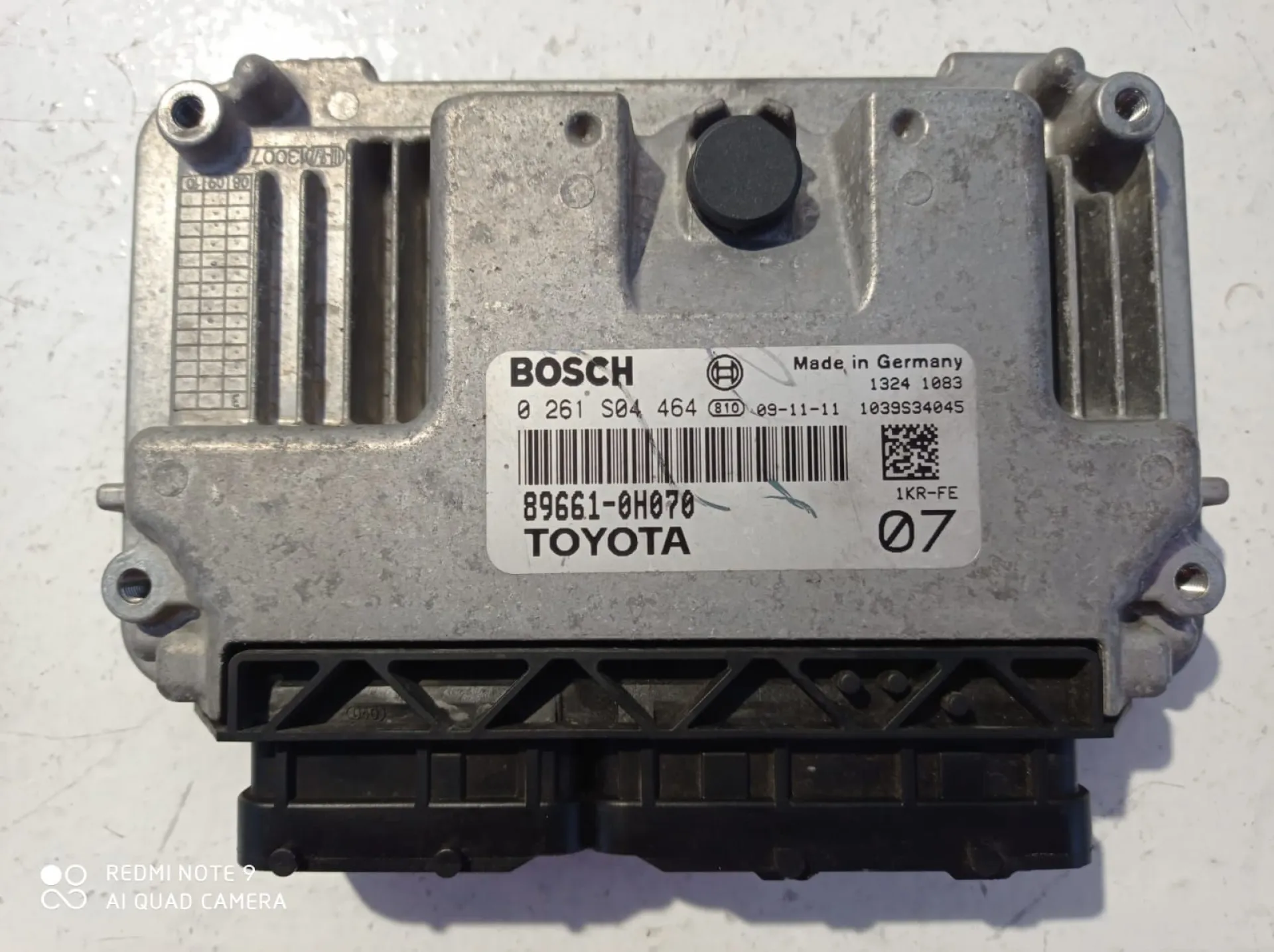 CENTRALINA MOTORE con codice 0261S04464 da CITROEN C1 2Â° Serie 1000 Benzina (2011)