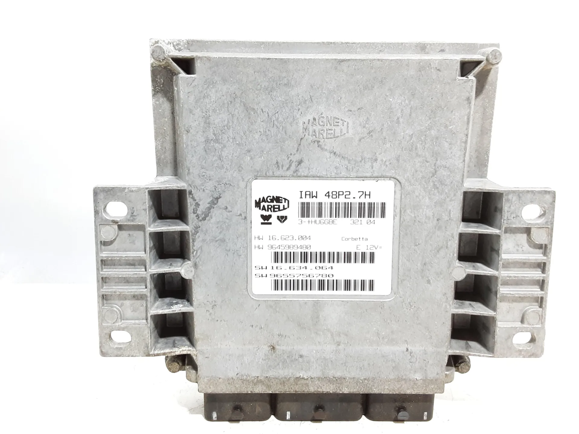 CENTRALINA MOTORE con codice 9645989480 da CITROEN C2 2° Serie Benzina (05>08)