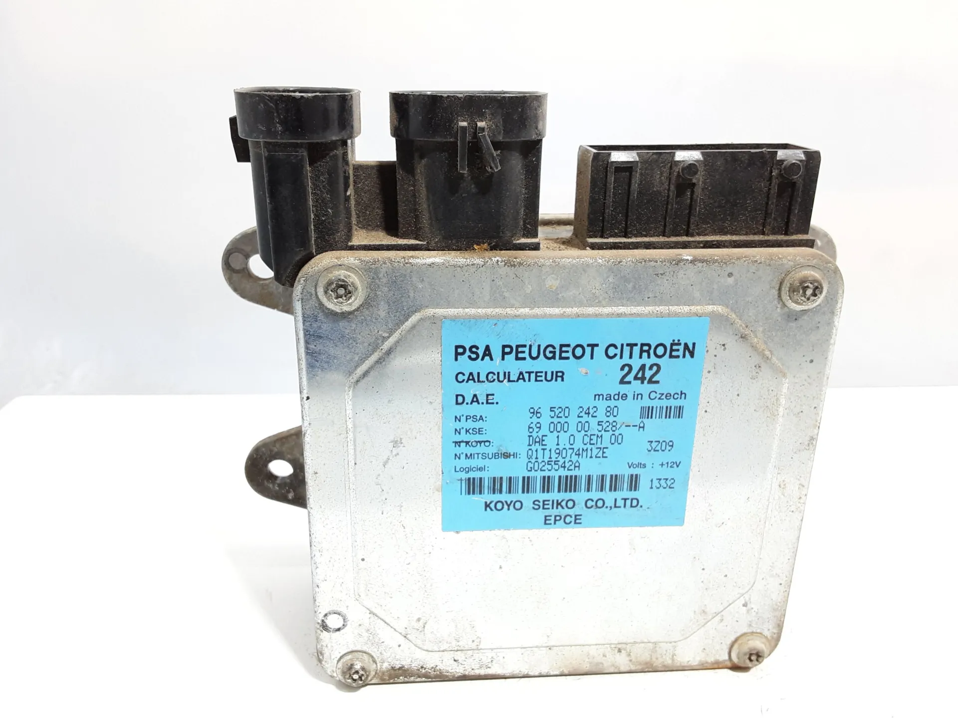 CENTRALINA MOTORE con codice 9652024280 da CITROEN C3 2° Serie Diesel (05>10)