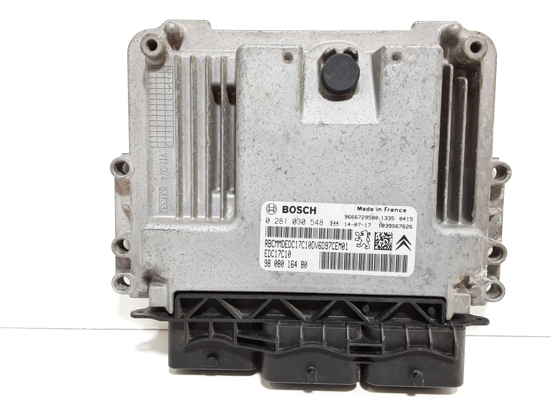 CENTRALINA MOTORE con codice 9808016480 da CITROEN C4 Picasso II (13>) 1600 Diesel 68 kW / 92 CV con codice motore 9H06/9HP (DV6DTED) (2014)