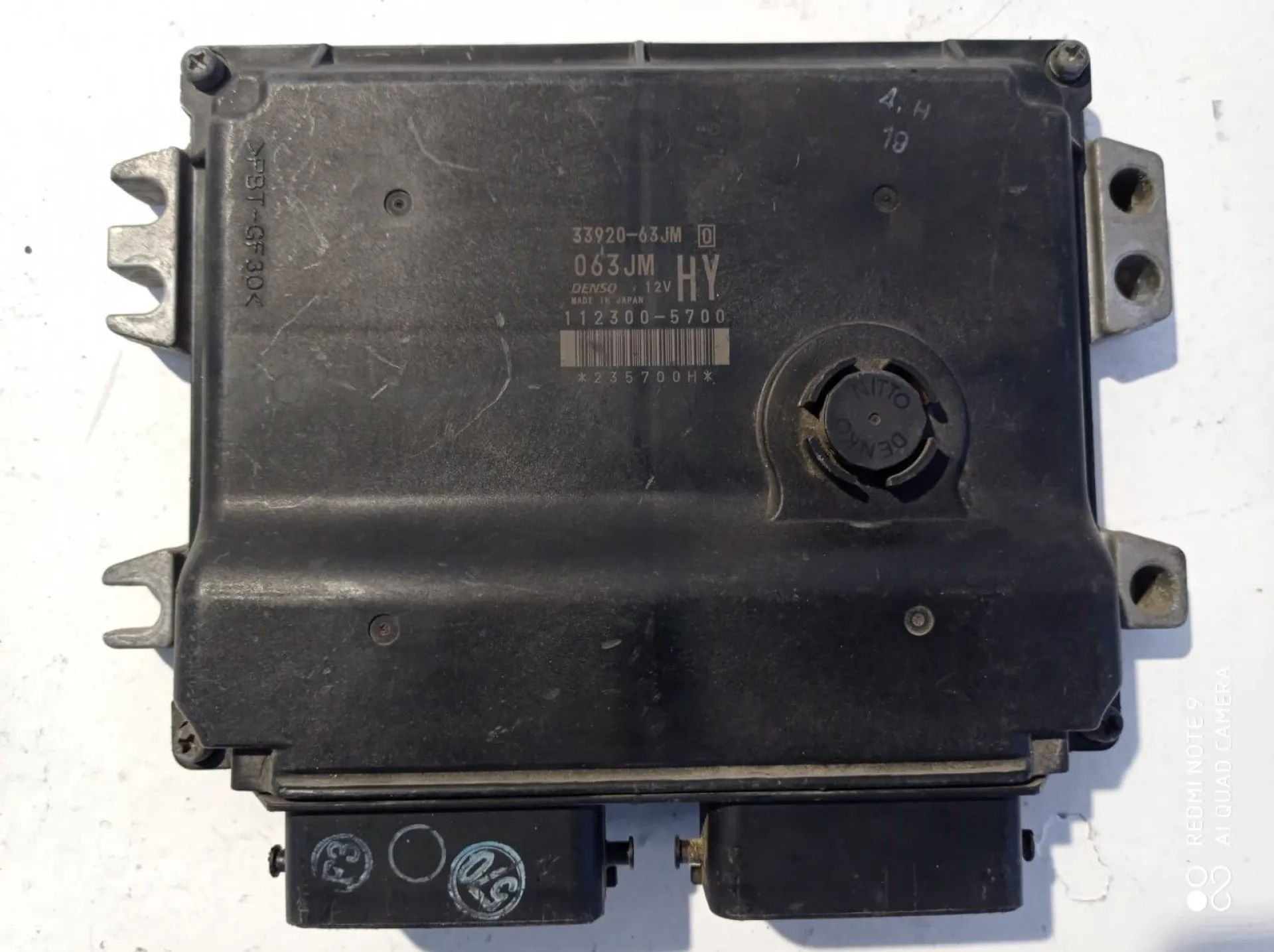CENTRALINA MOTORE con codice 3392063JM da SUZUKI Swift 4Â° Serie (04>10) 1300 Diesel (2005)