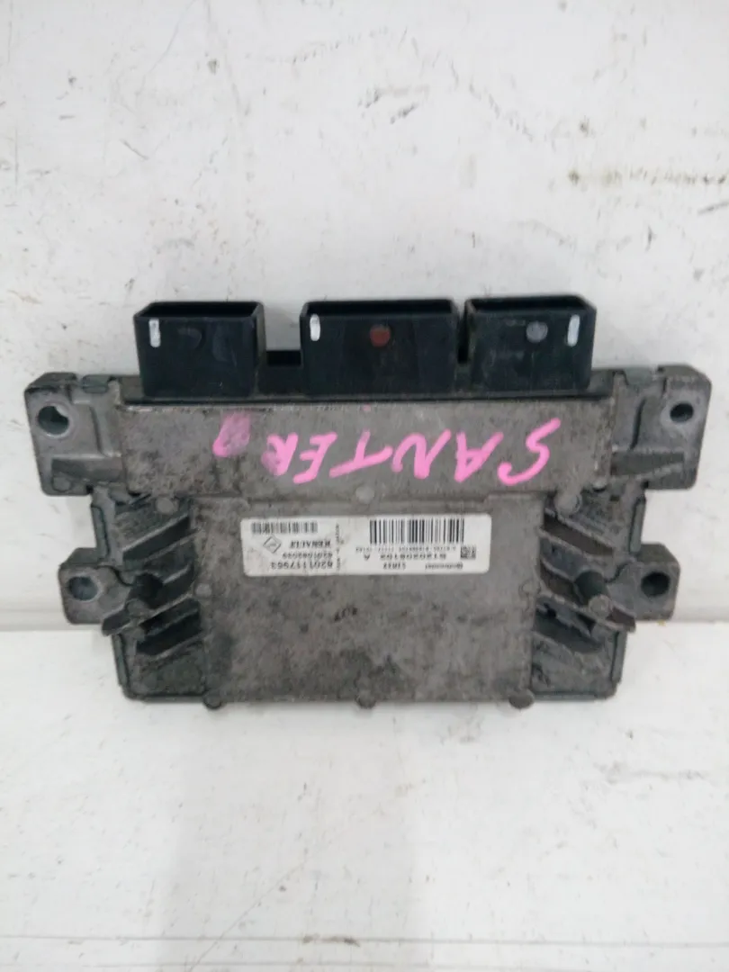 s120205102a / 8201117953 / 8201082039 CENTRALINA MOTORE DACIA Sandero 1Â° Serie 1400 Benzina (2009)