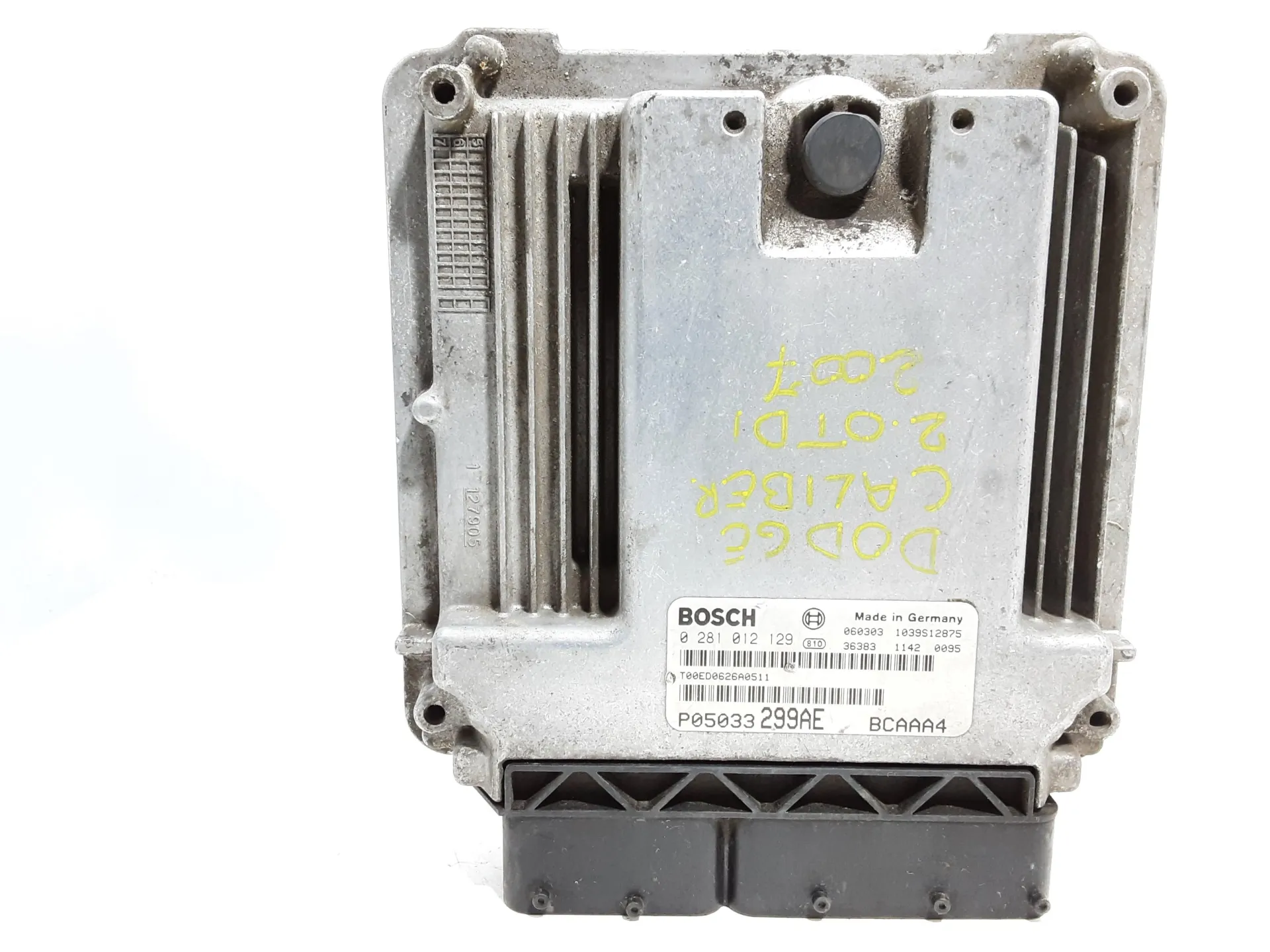 CENTRALINA MOTORE con codice 0281012129 da DODGE Caliber 1° Serie Diesel