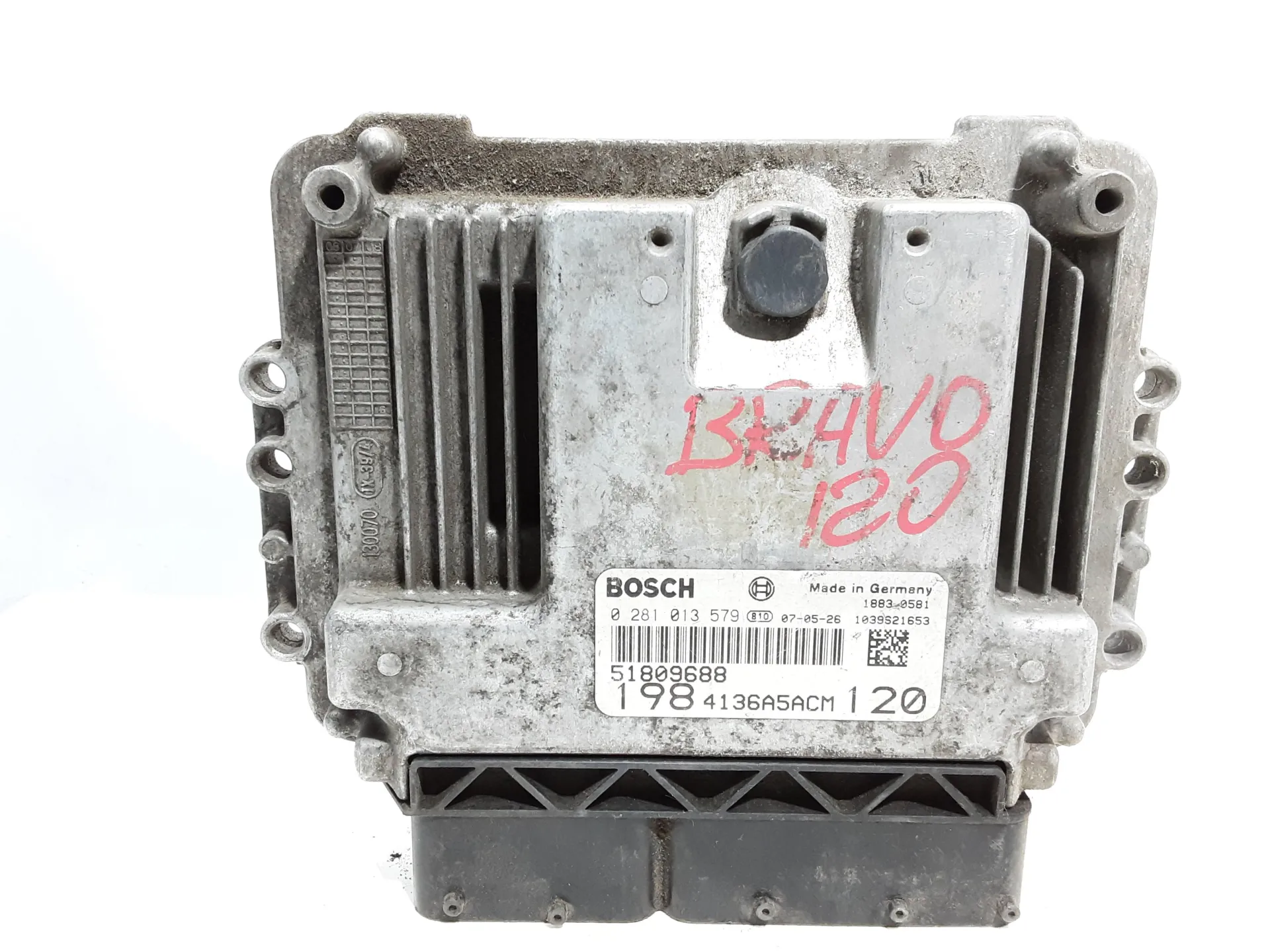 CENTRALINA MOTORE con codice 51809688 da FIAT Bravo 2° Serie Diesel (07>10)