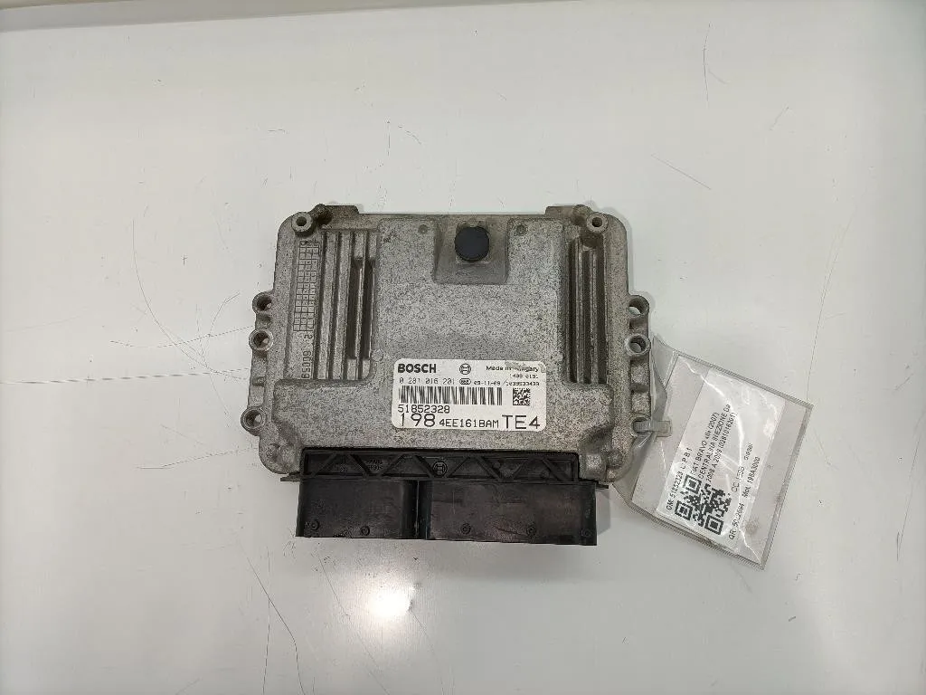CENTRALINA MOTORE con codice 0281016201 da FIAT Bravo 2Â° Serie 1598 diesel (2008)