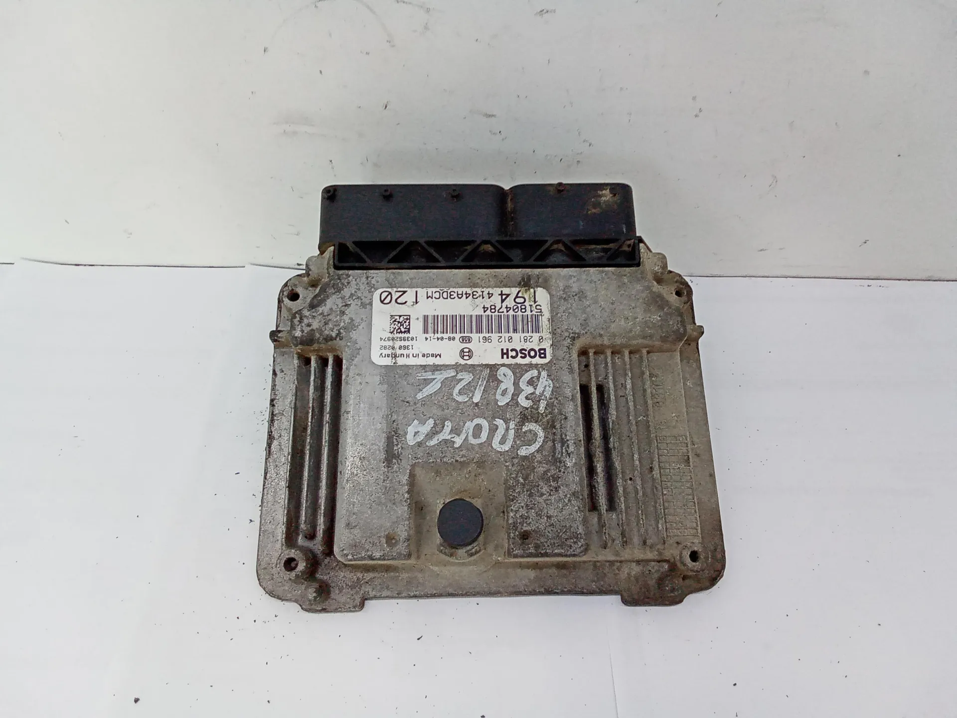 CENTRALINA MOTORE con codice 0281012961 da FIAT Croma 3° Serie Diesel 1900 (07>)