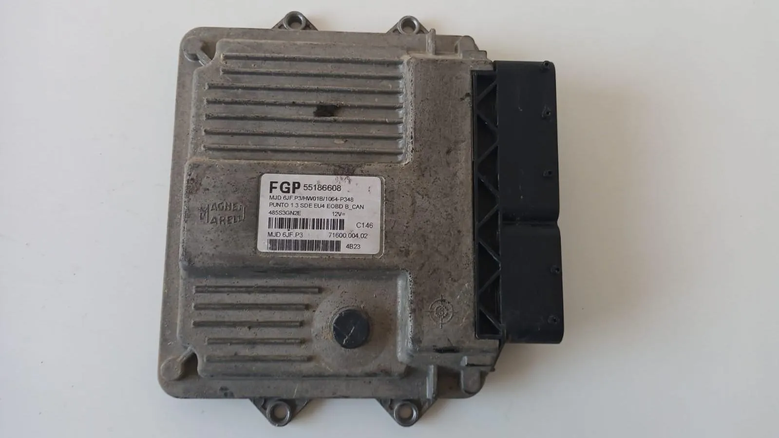 CENTRALINA MOTORE con codice 55186608 da FIAT Panda 2Â° Serie 1300 Diesel con codice motore 188A9000/188A9000 (2007)