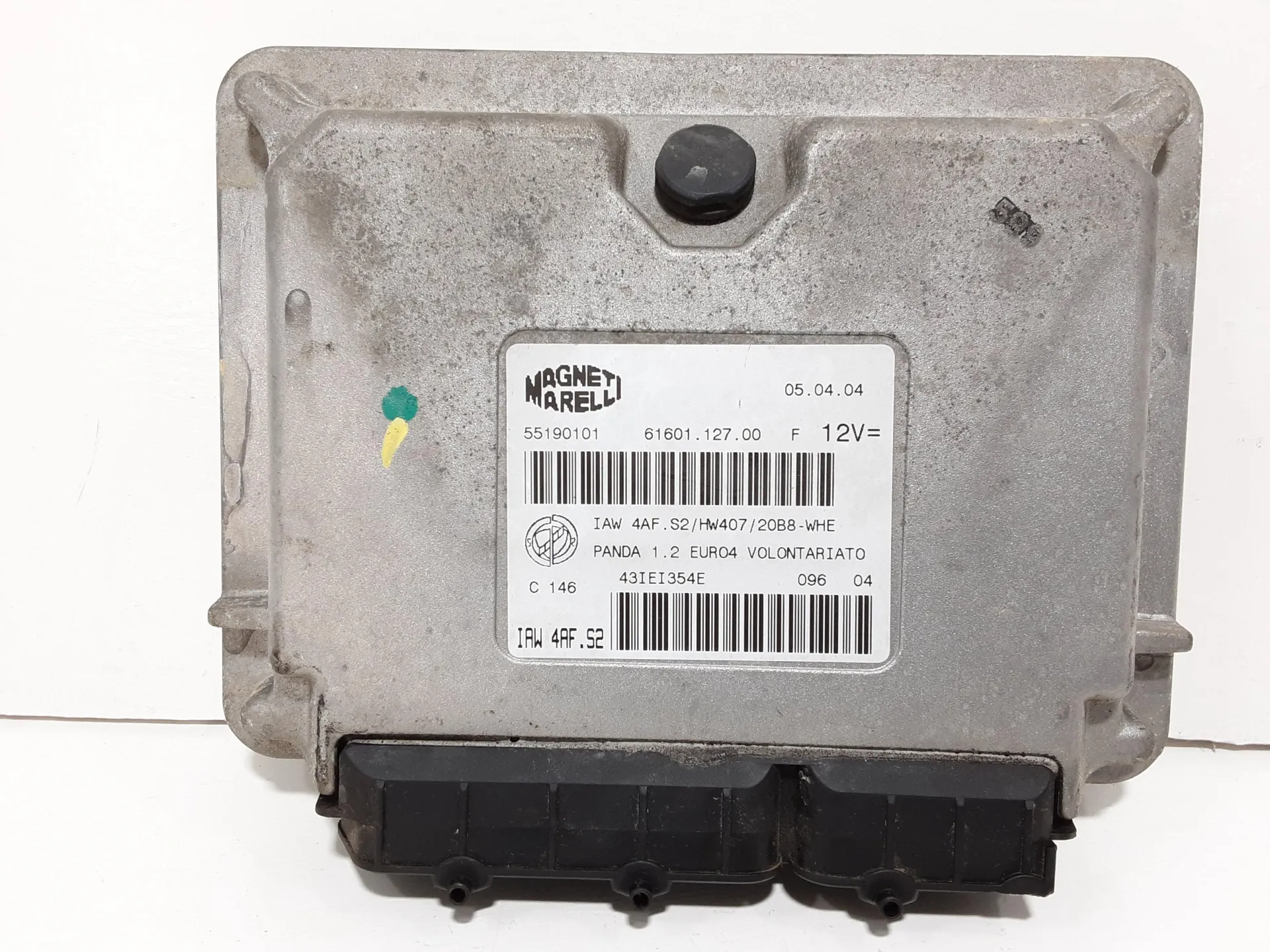 CENTRALINA MOTORE con codice 55190101 da FIAT Panda 2° Serie 1200 Benzina 44 kW / 60 CV con codice motore 188A4000/188 A4.000 (2004)