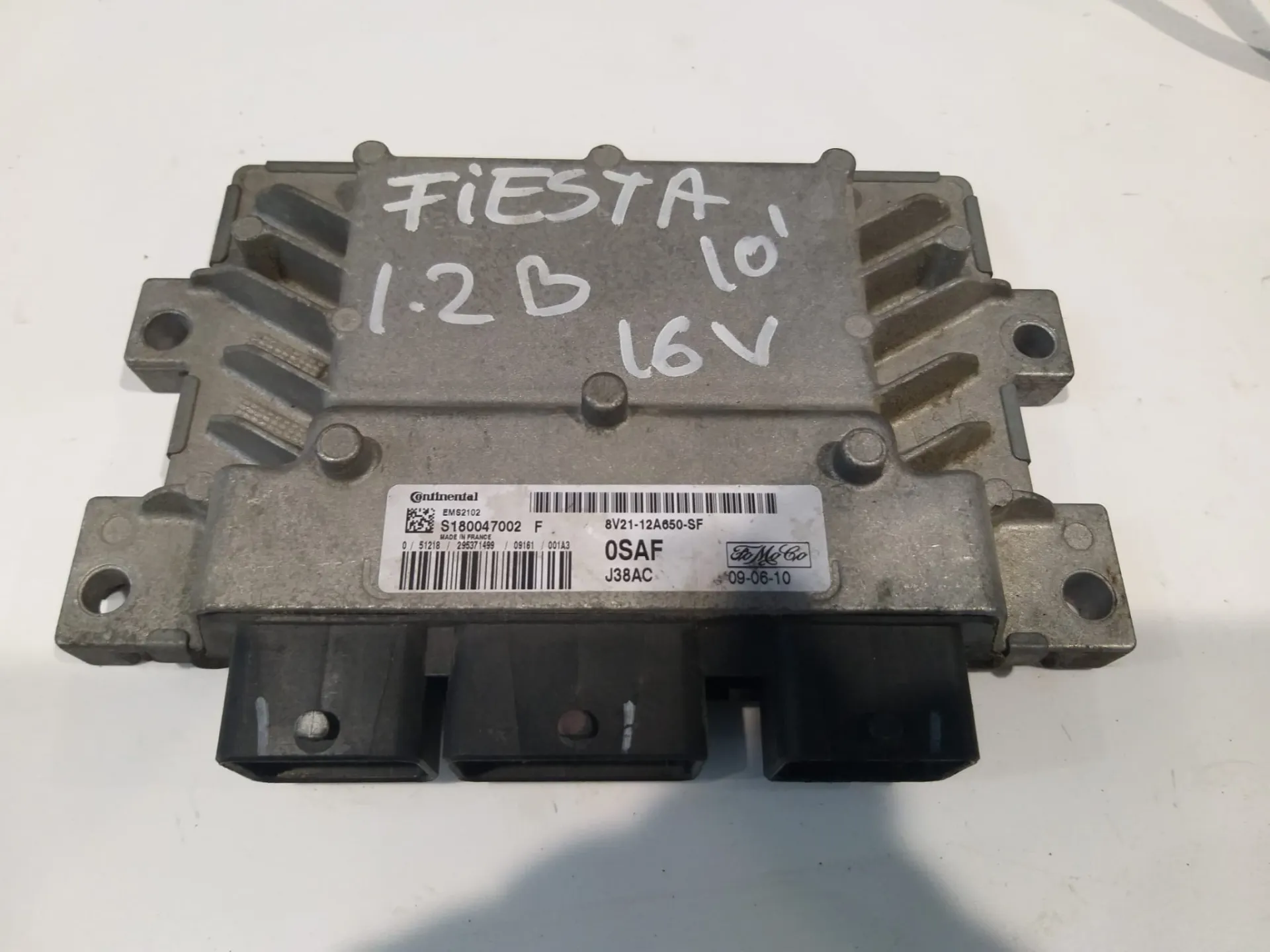 Centralina motore Ford Fiesta 1.2 B del 2009 CODICE RICAMBIO : S180047002F