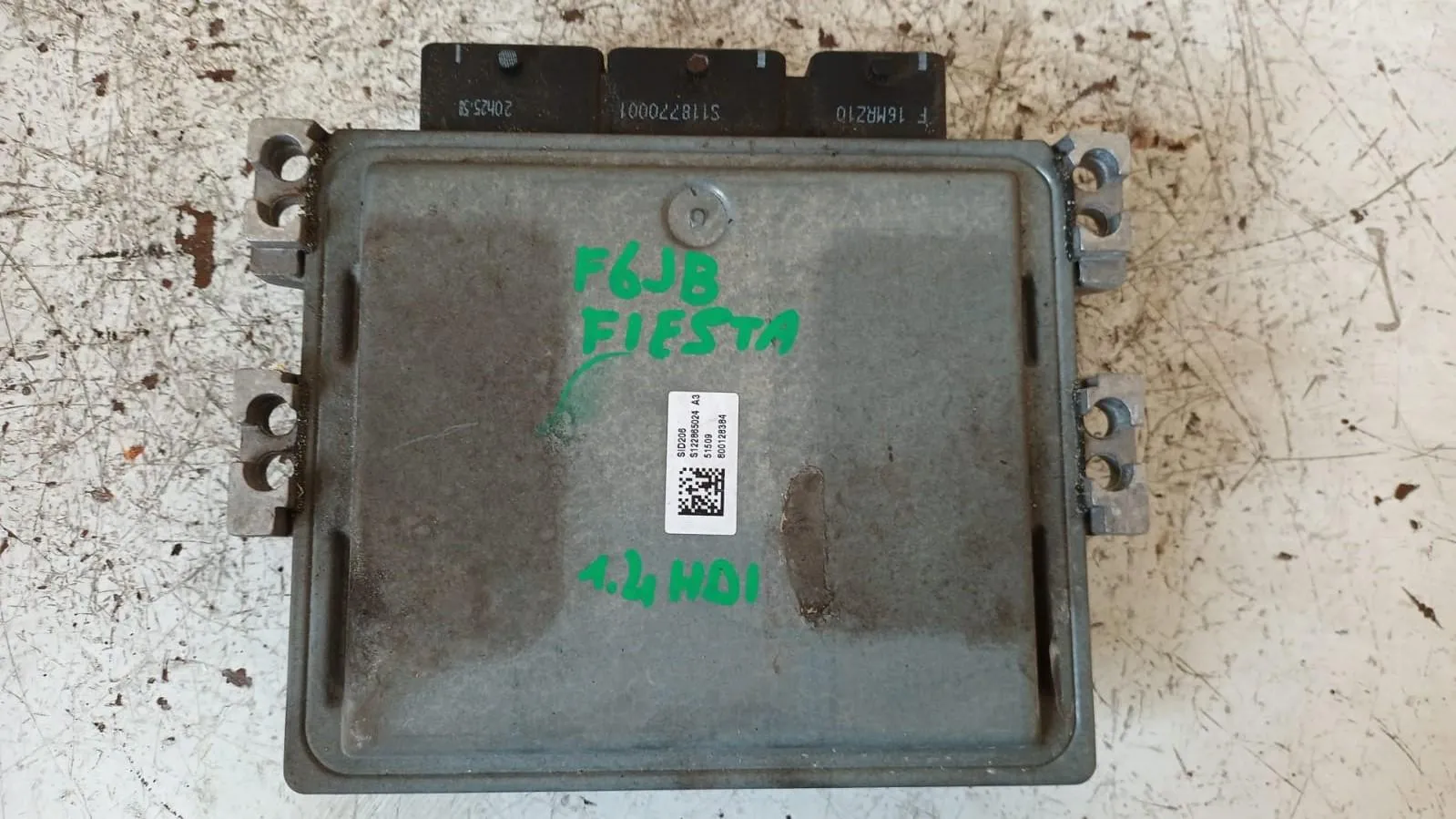 CENTRALINA MOTORE con codice 8V21-12A650-EC da FORD Fiesta 6Â° Serie 1400 Diesel con codice motore F6JB/F6JB (2011)