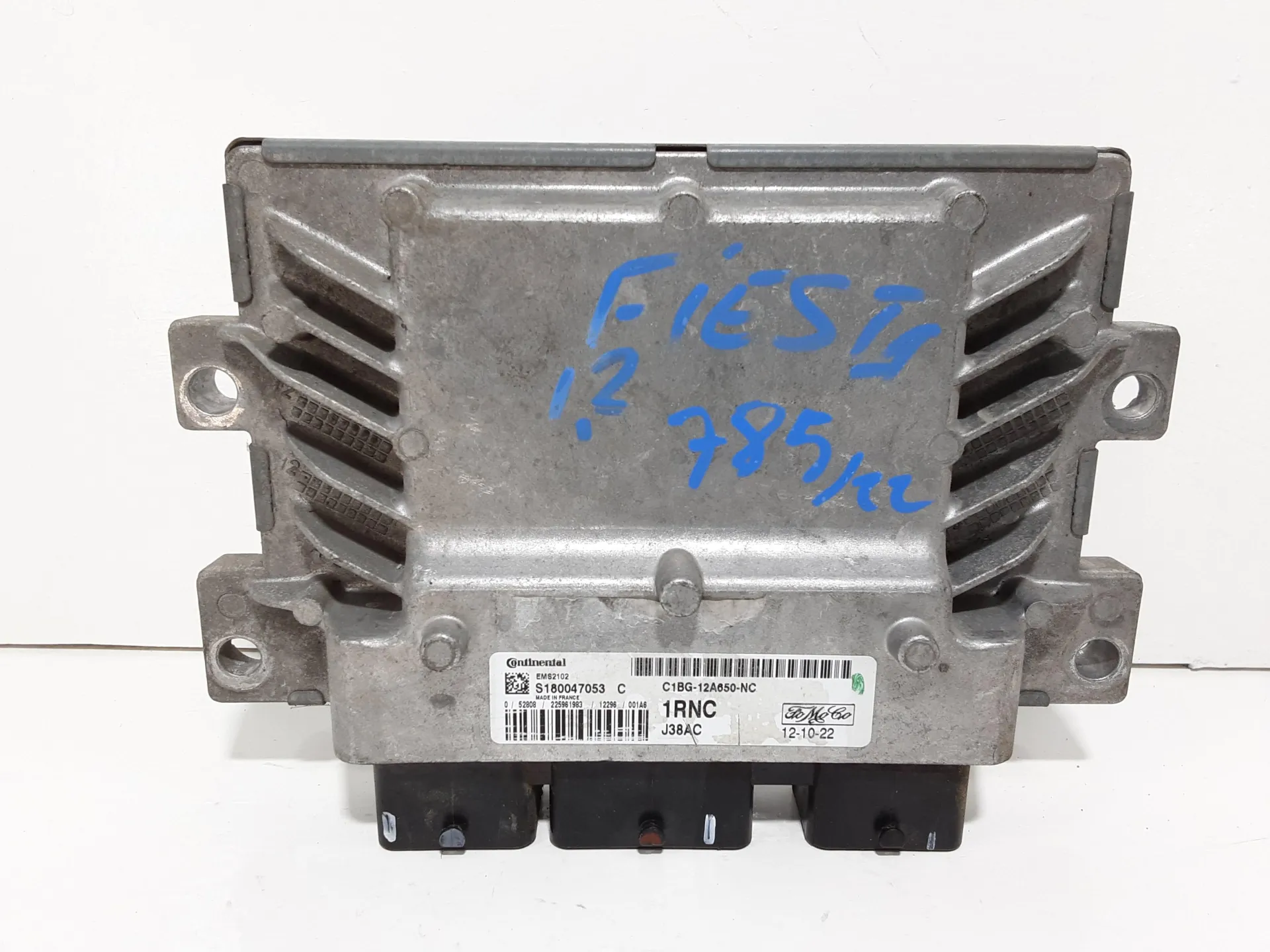 CENTRALINA MOTORE con codice C1BG12A650NC da FORD Fiesta 6° Serie 1200 Benzina 44 kW / 60 CV con codice motore STJB/STJA, STJB, STJC, STJD (2014)