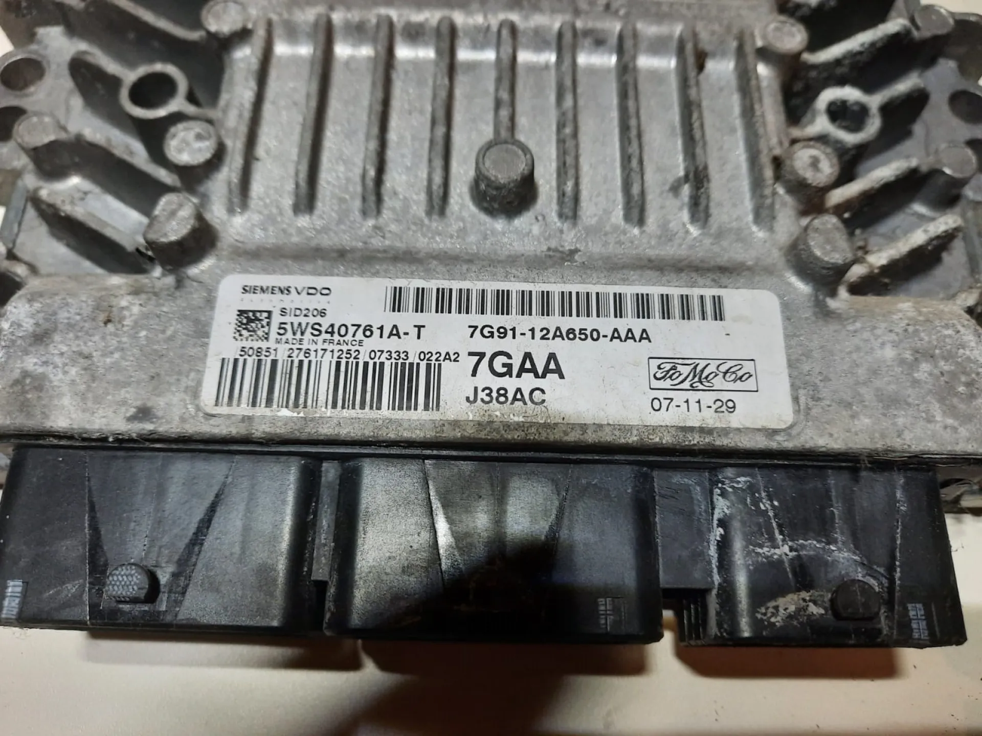 Centralina motore Ford Galaxy 2.0 D del 2008 CODICE RICAMBIO : 7G91-12A50-AAA