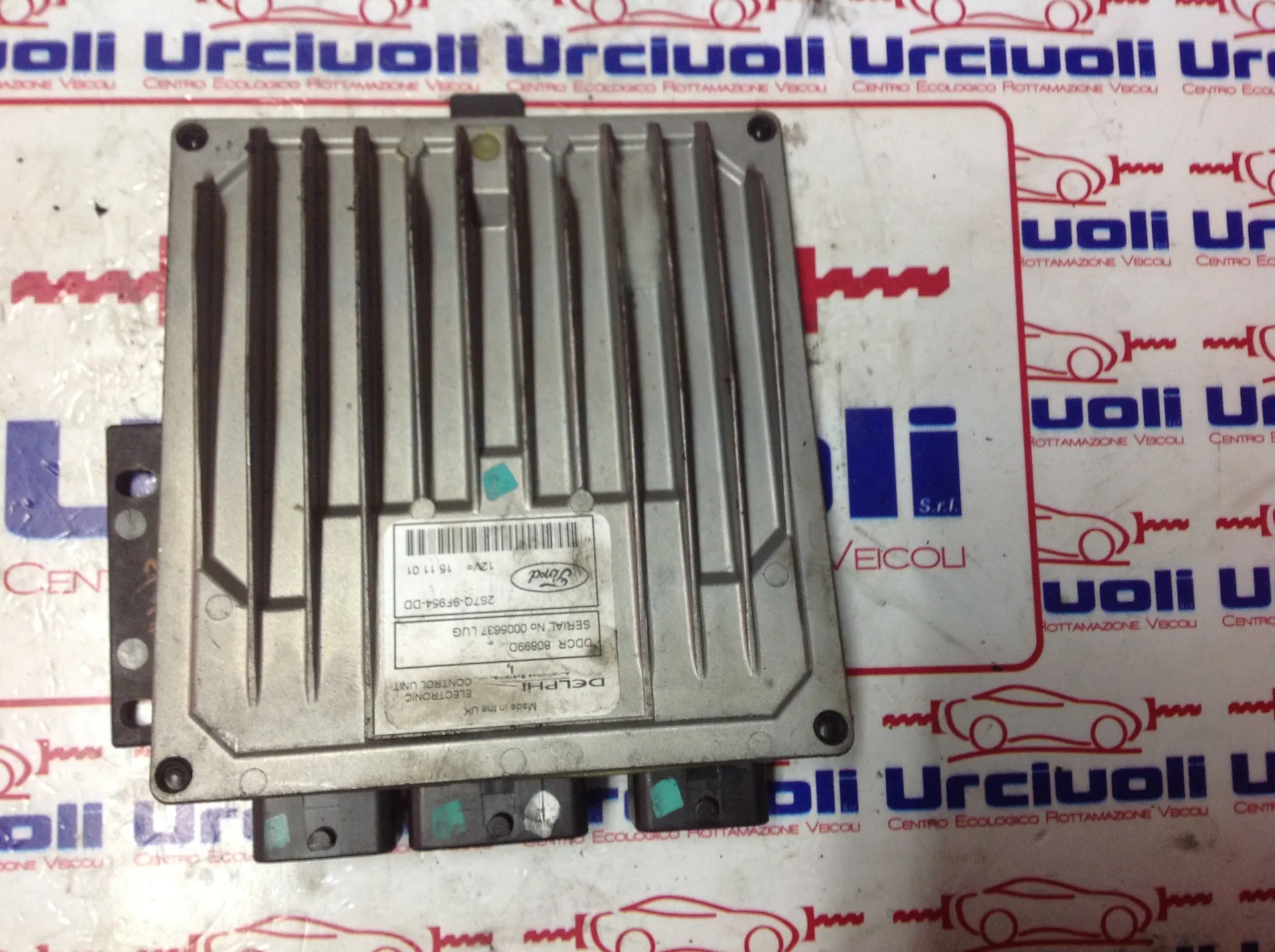 CENTRALINA MOTORE con codice 2S7Q-9F954-DD da FORD Mondeo Berlina 4Â° Serie 2000 Diesel (2004)