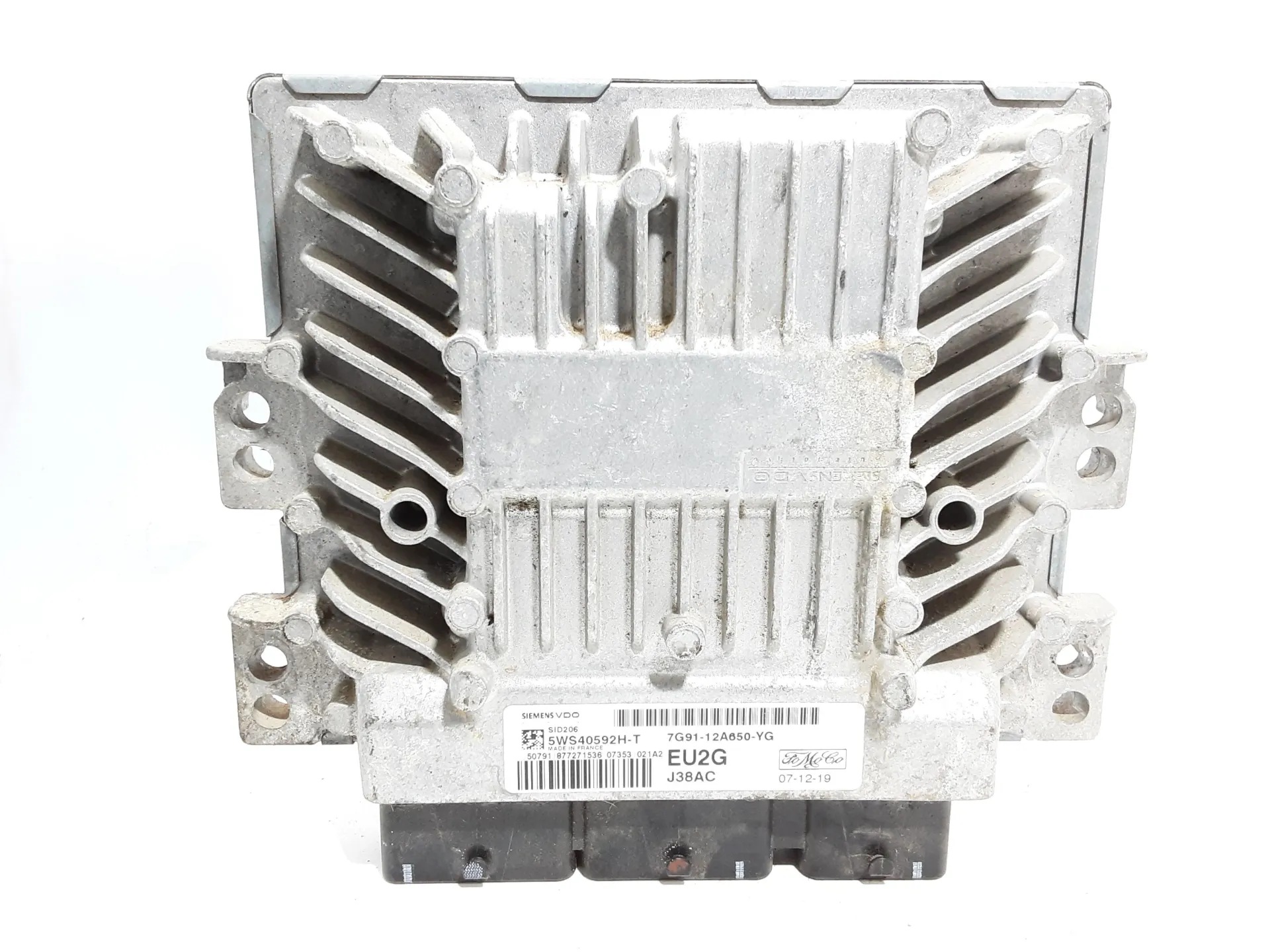 CENTRALINA MOTORE con codice 7G9112A650YG da FORD Mondeo Berlina 6° Serie Diesel (07>14)