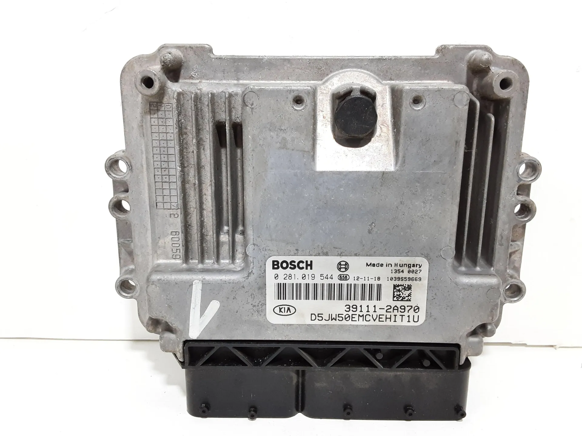 CENTRALINA MOTORE con codice 391112A970 da KIA Cee'd Serie Sporty wagon (12>18) 1600 Diesel 94 kW / 128 CV con codice motore D4FB/D4FB (2012)
