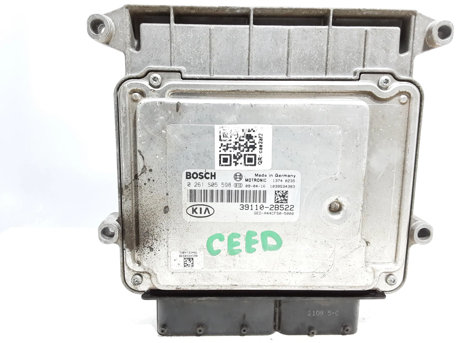 CENTRALINA MOTORE con codice 0261S05598 da KIA Cee'd Serie Benzina (19>)