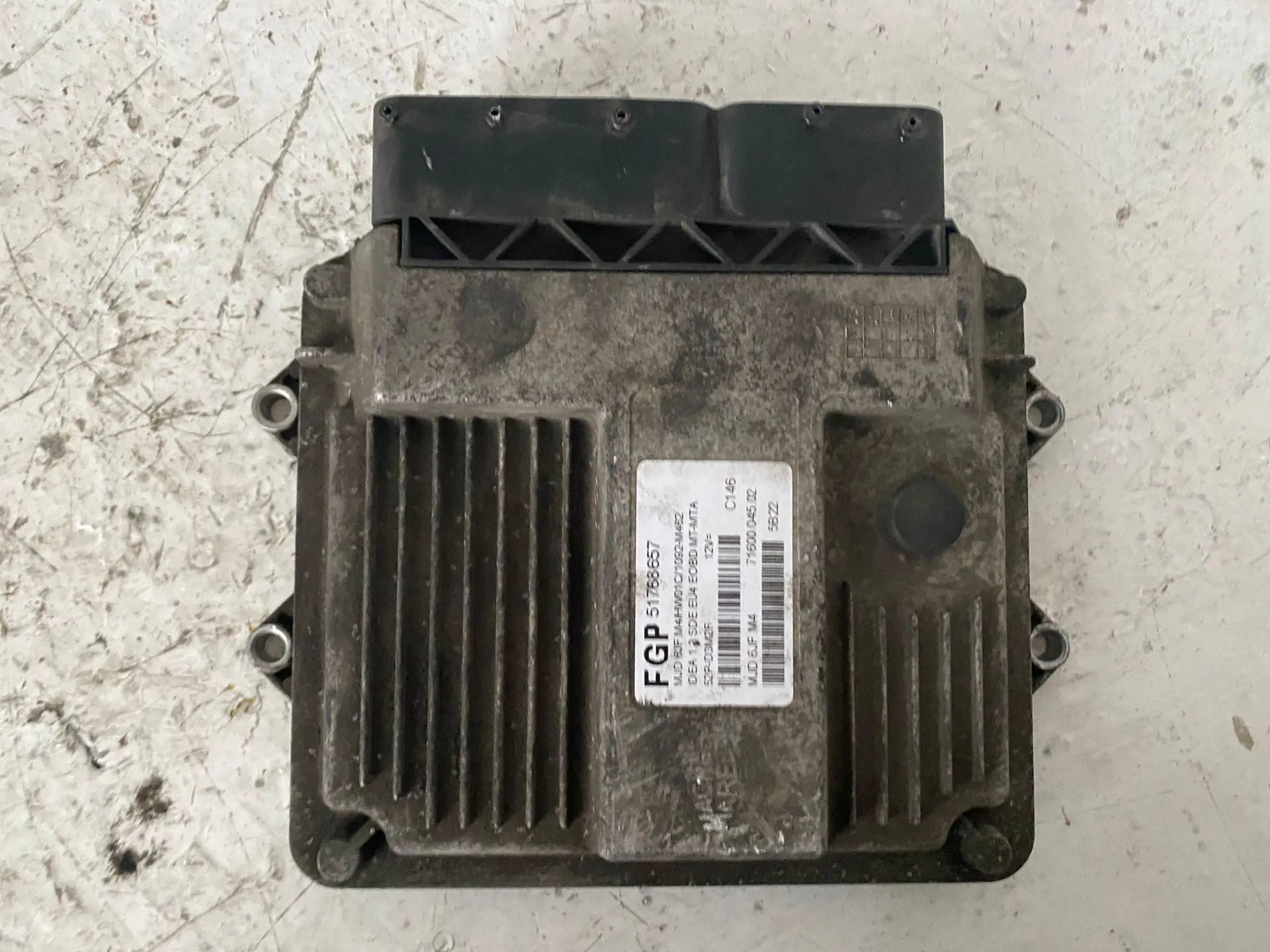 CENTRALINA MOTORE con codice 51768657 da LANCIA Musa 2Â° Serie 1300 Diesel con codice motore 188A9000/188A9000 (2007)