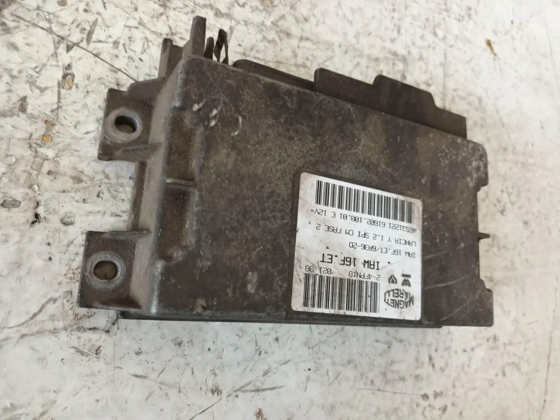 CENTRALINA MOTORE con codice 46531221 da LANCIA Y 1Â° Serie 1200 Benzina con codice motore 840A3000 (1998)